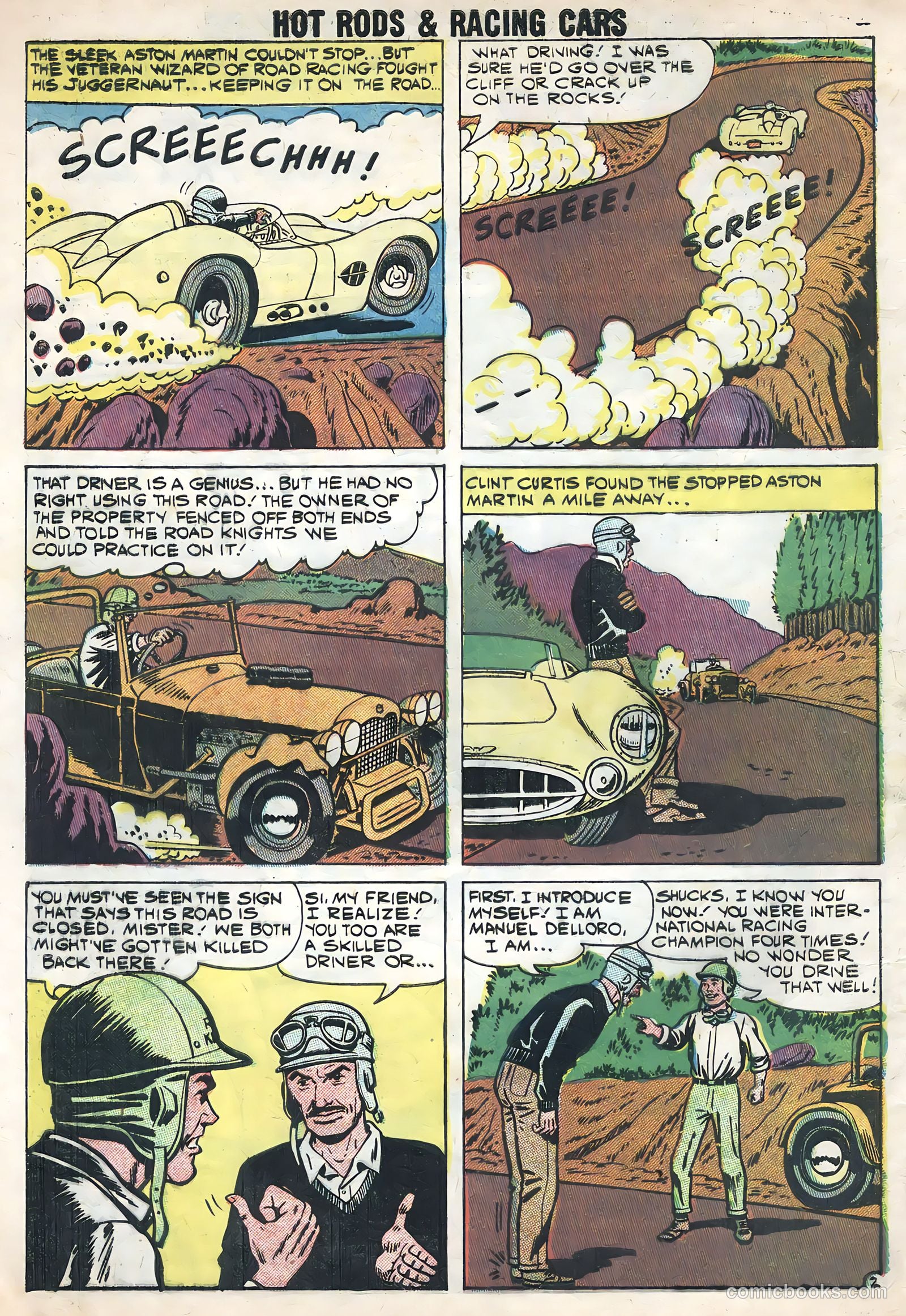 Hot Rods and Racing Cars #43 (1959) — page 4 of 36