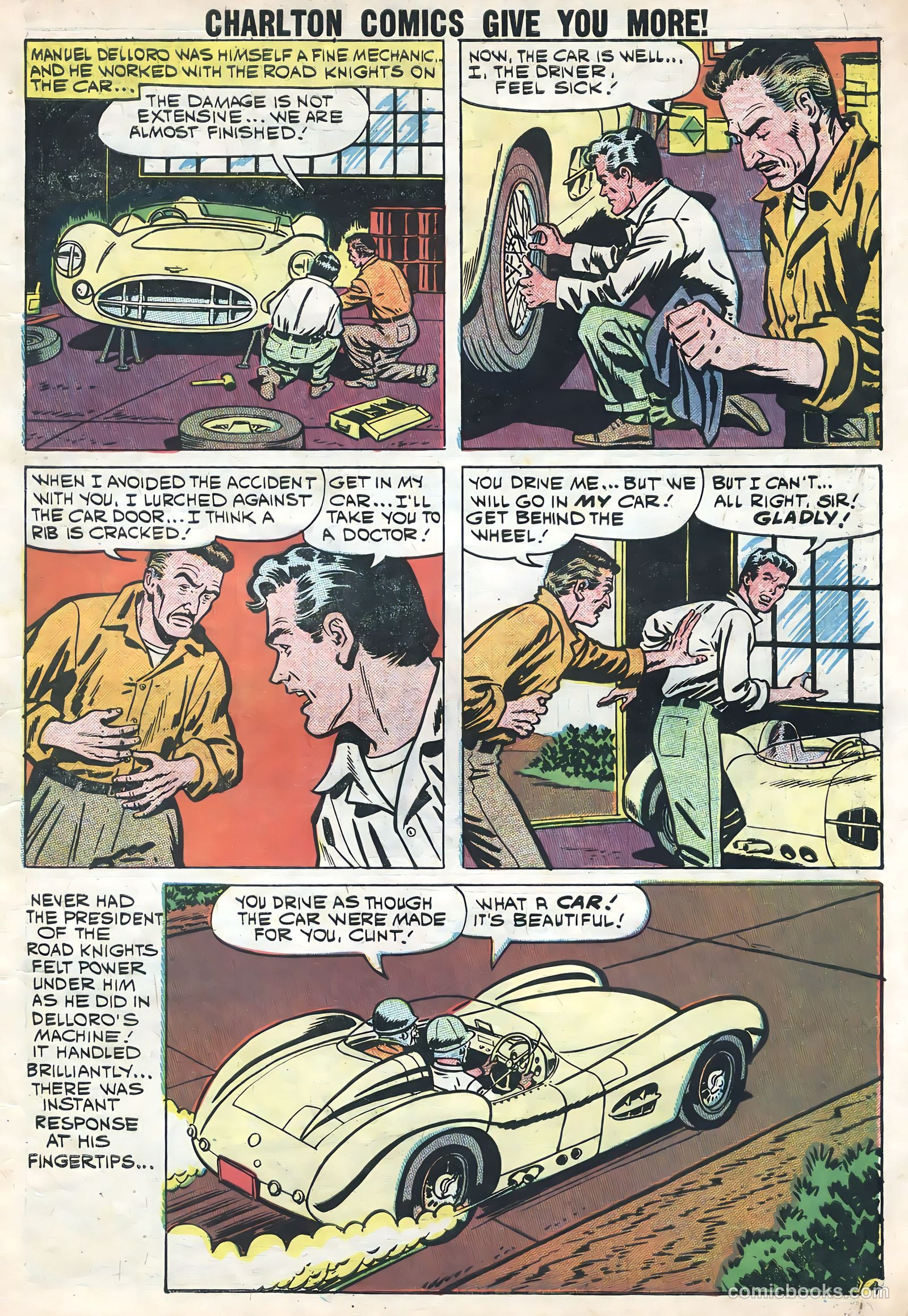Hot Rods and Racing Cars #43 (1959) — page 7 of 36