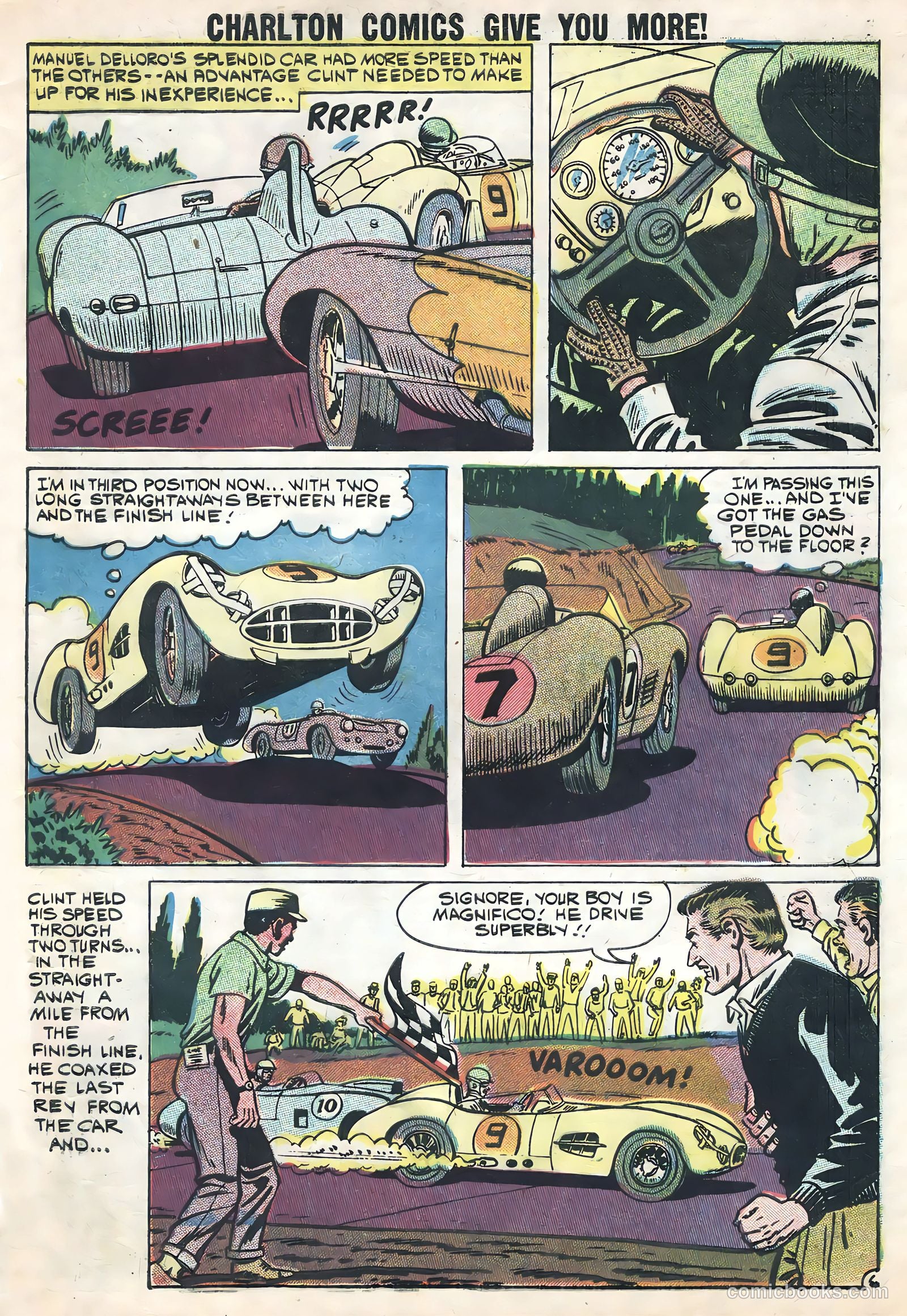 Hot Rods and Racing Cars #43 (1959) — page 9 of 36