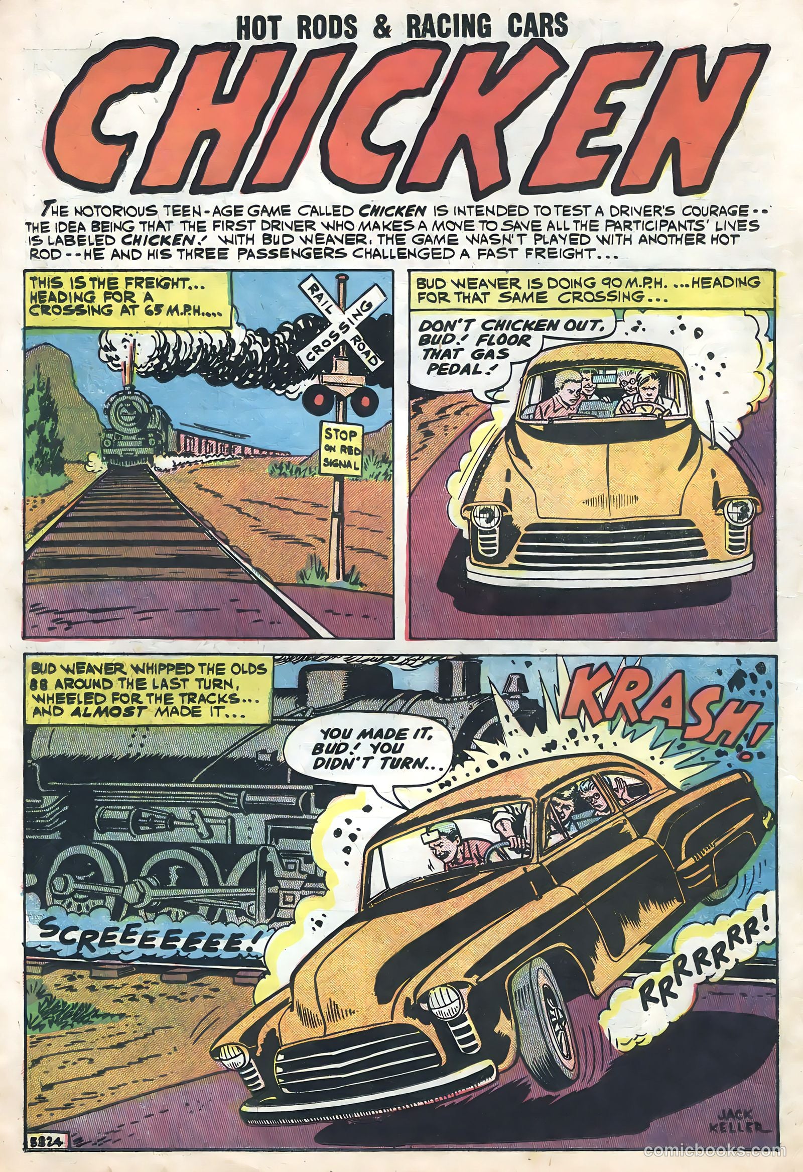 Hot Rods and Racing Cars #43 (1959) — page 18 of 36