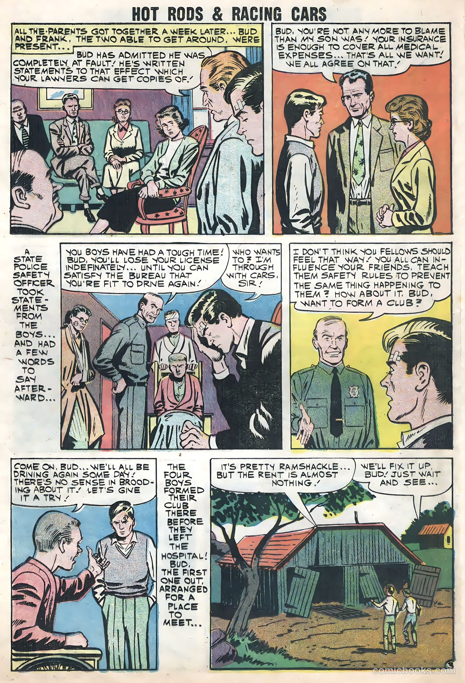 Hot Rods and Racing Cars #43 (1959) — page 20 of 36