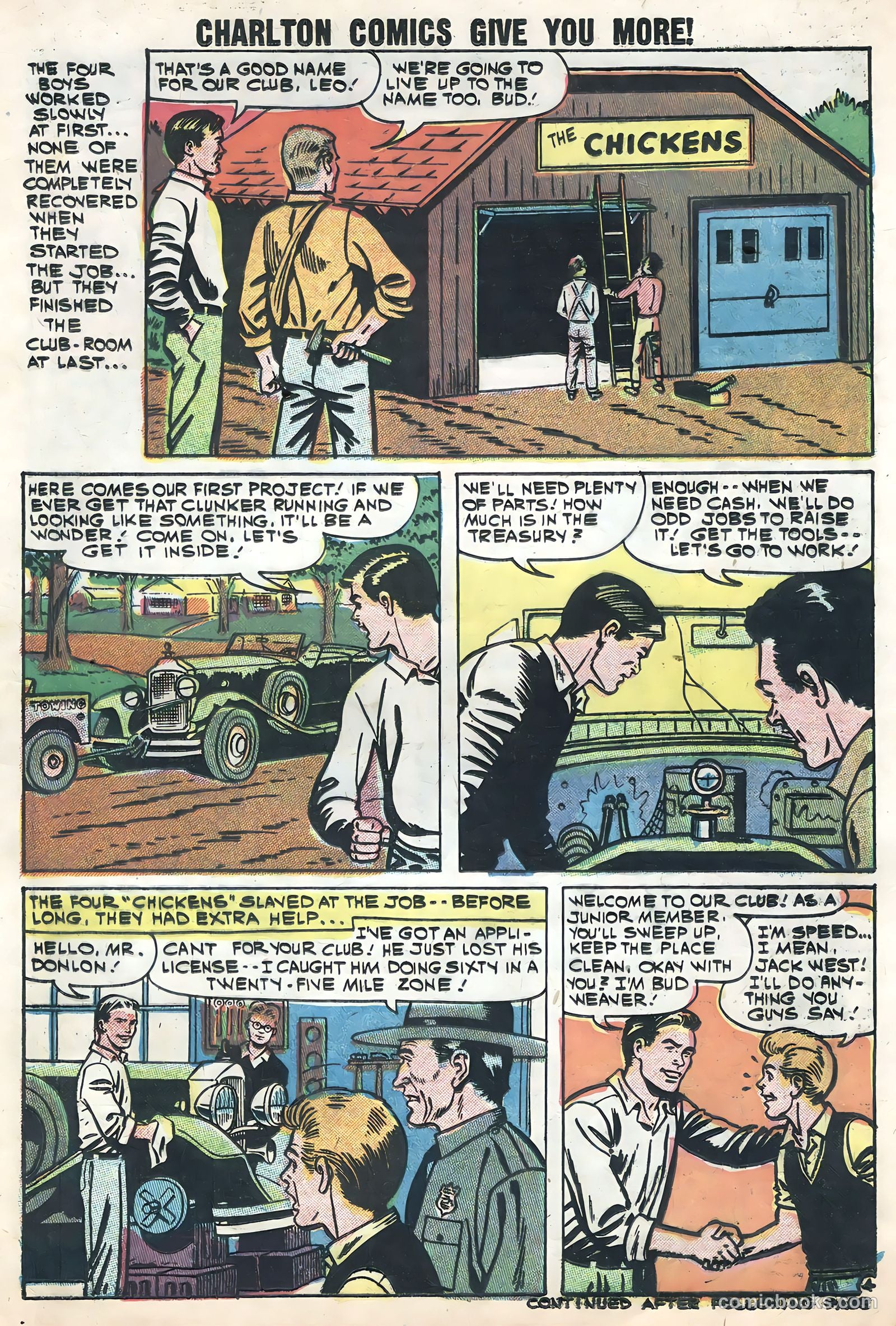 Hot Rods and Racing Cars #43 (1959) — page 21 of 36