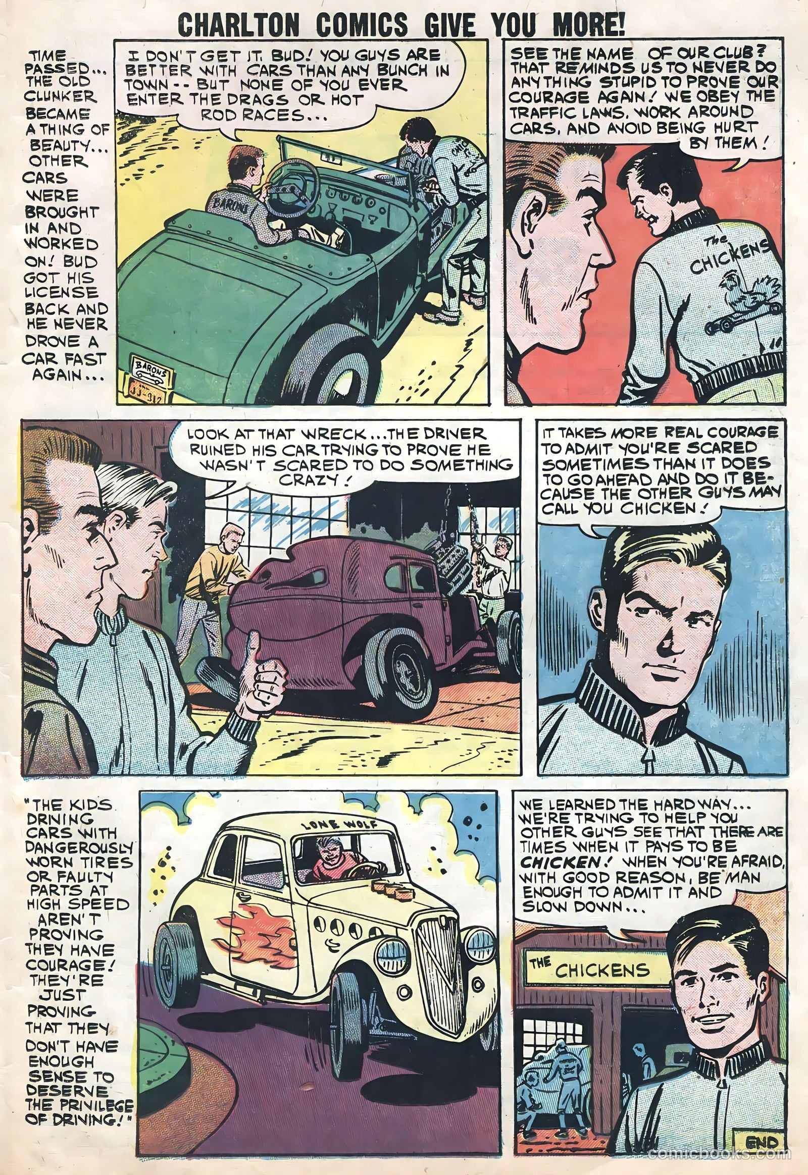 Hot Rods and Racing Cars #43 (1959) — page 23 of 36