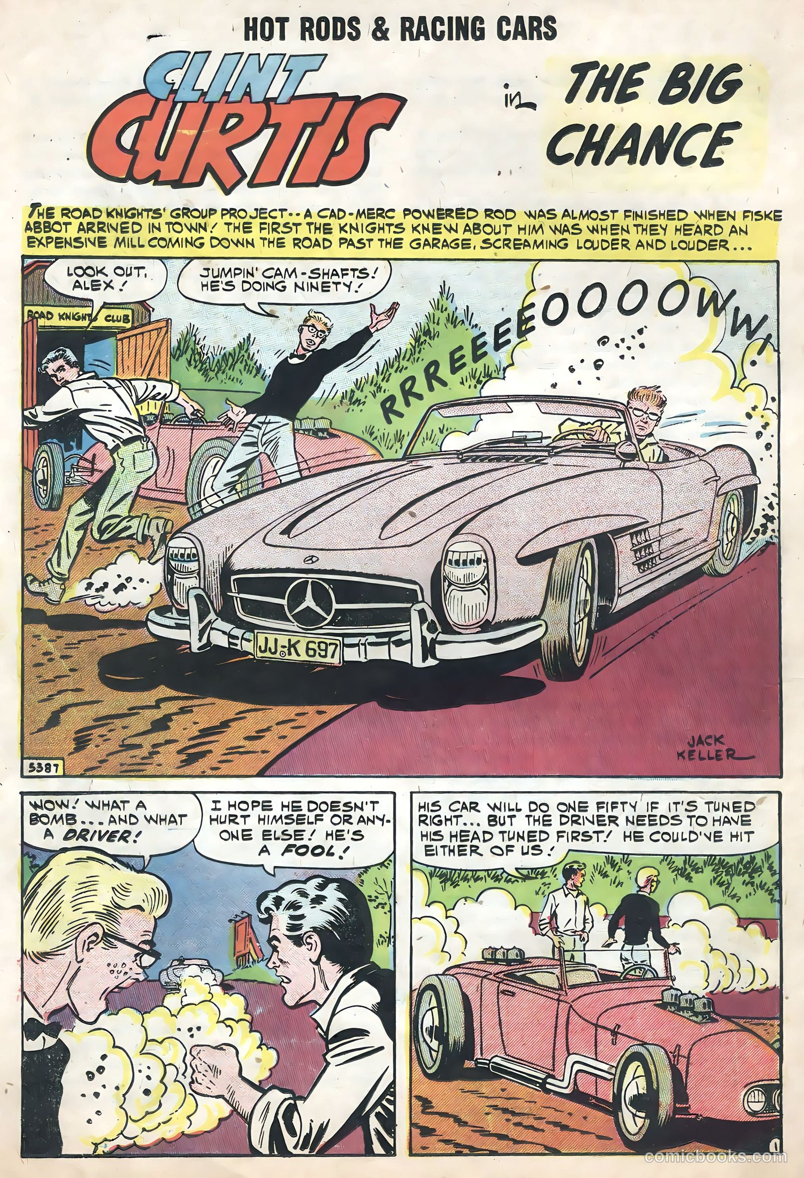 Hot Rods and Racing Cars #43 (1959) — page 26 of 36