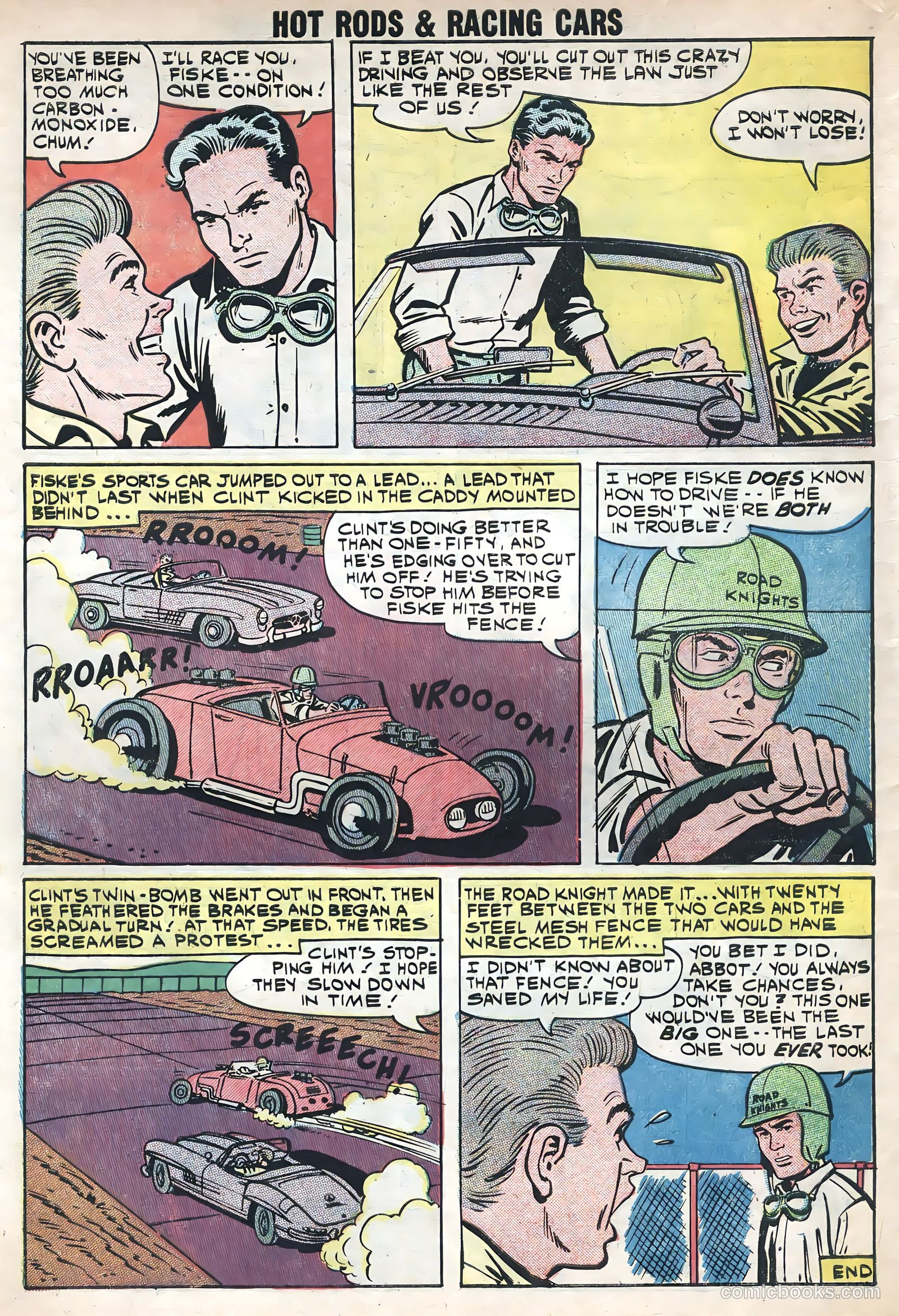 Hot Rods and Racing Cars #43 (1959) — page 30 of 36