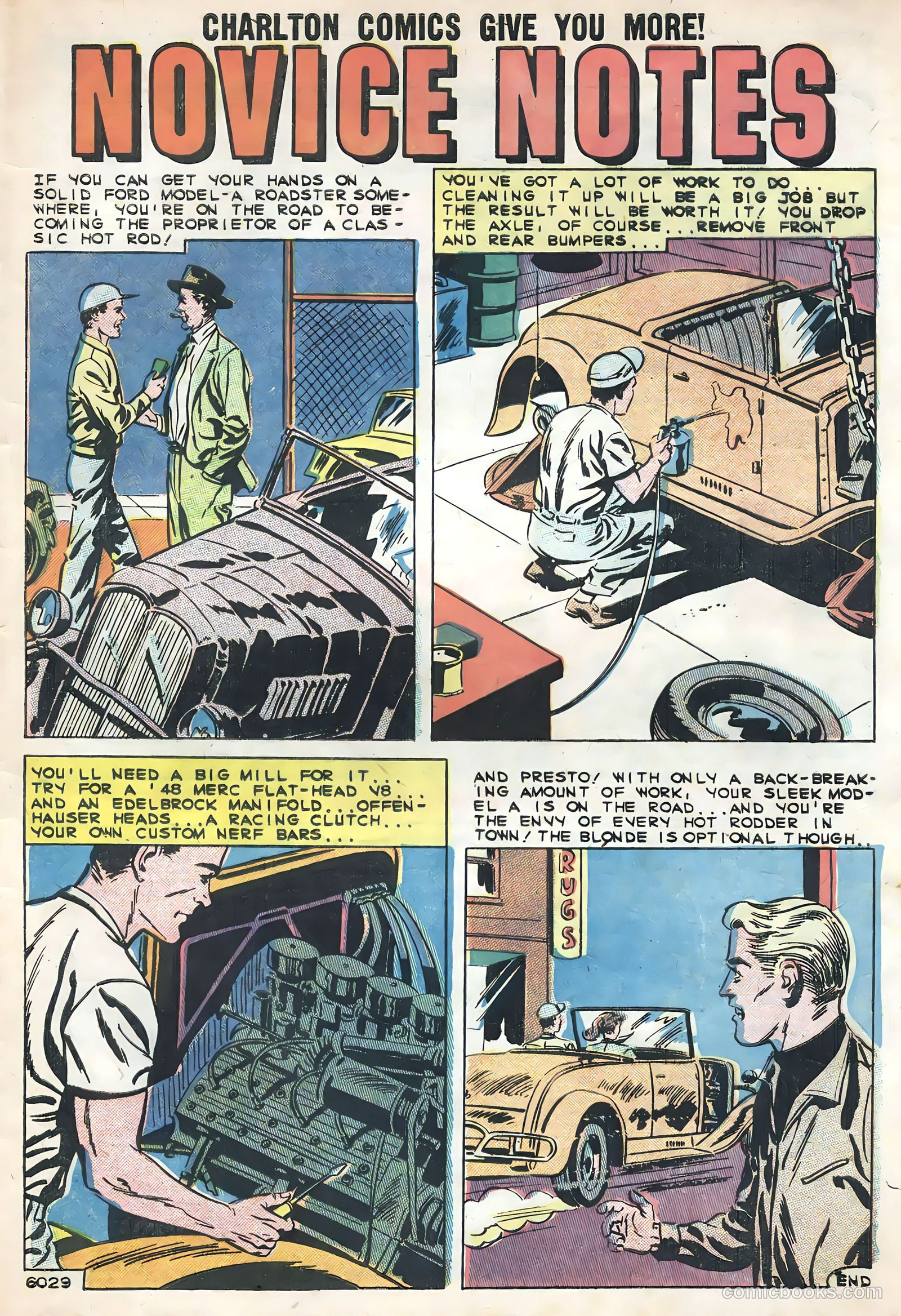 Hot Rods and Racing Cars #43 (1959) — page 33 of 36