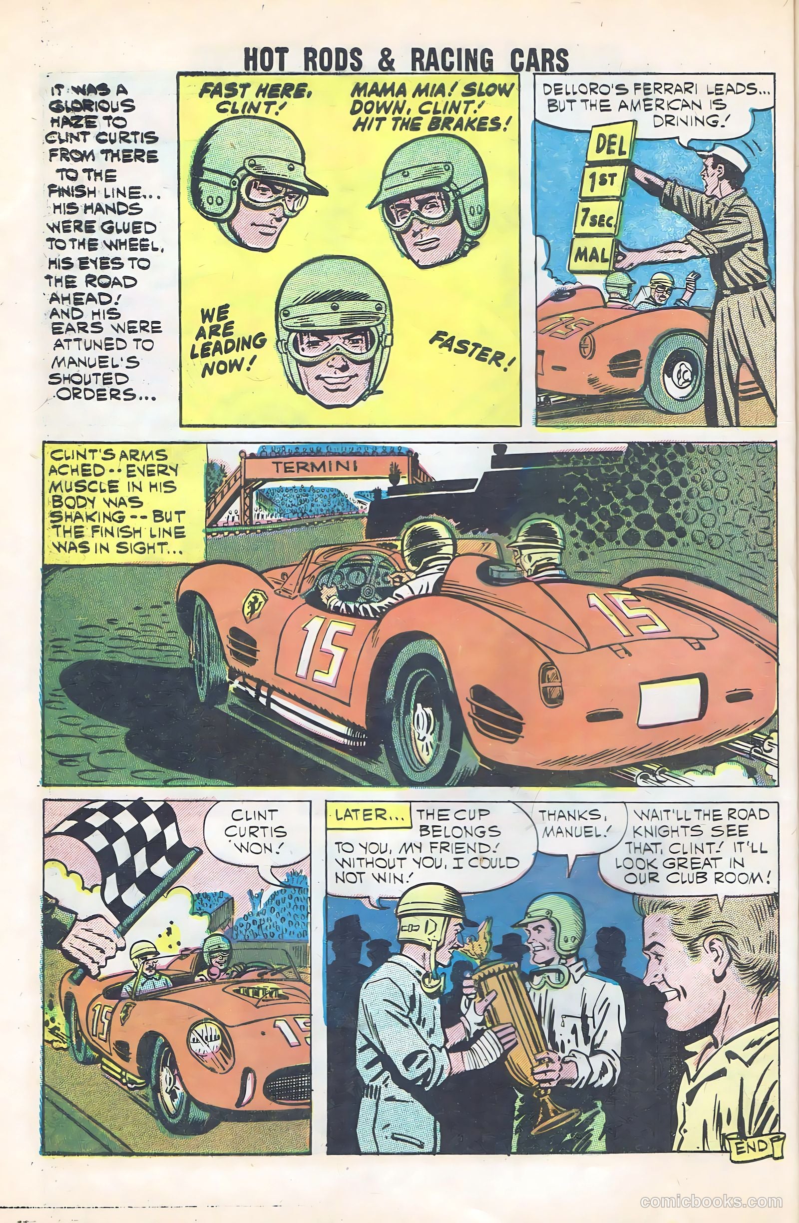 Hot Rods and Racing Cars #44 (1960) — page 8 of 36