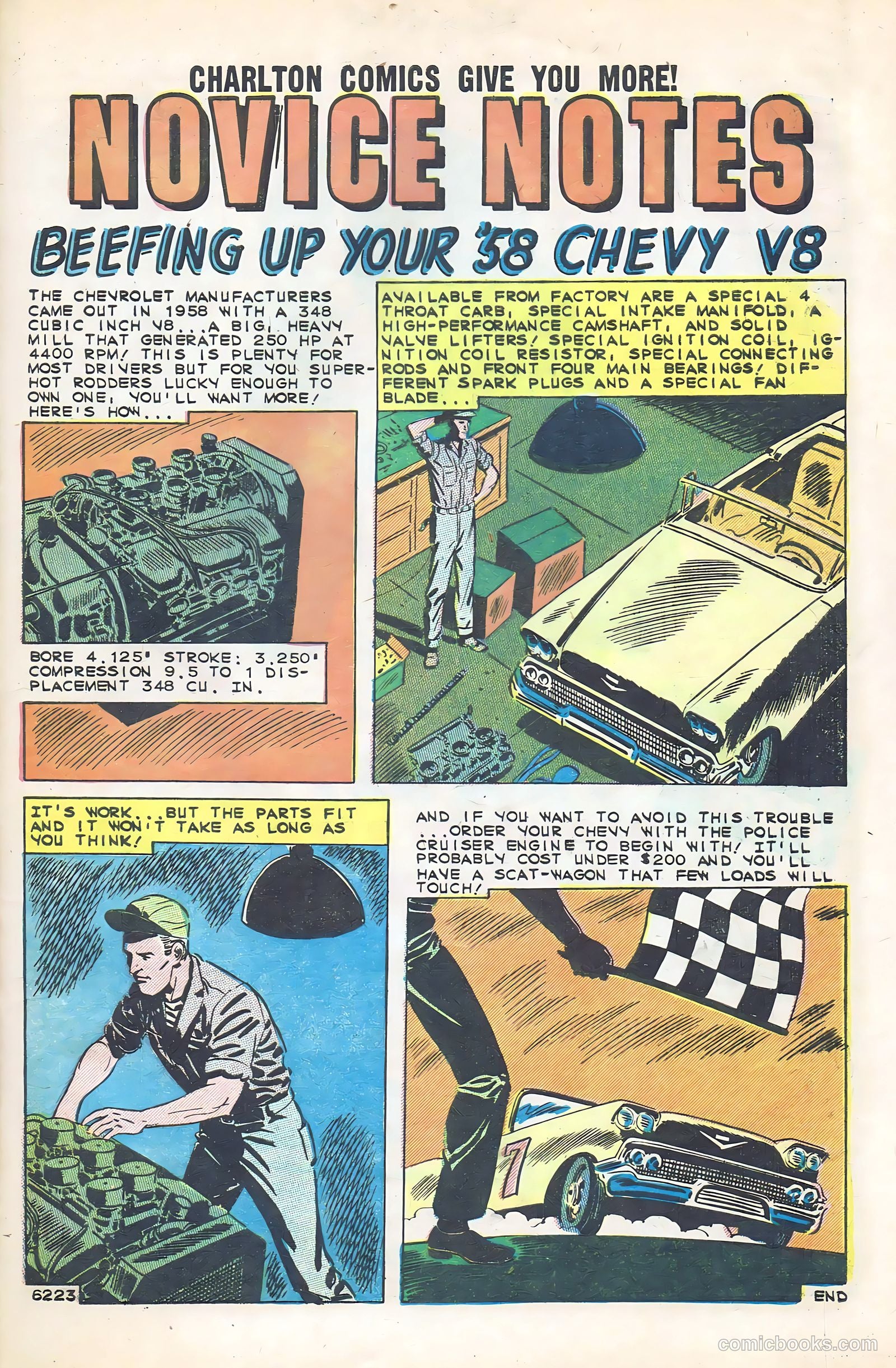 Hot Rods and Racing Cars #44 (1960) — page 9 of 36