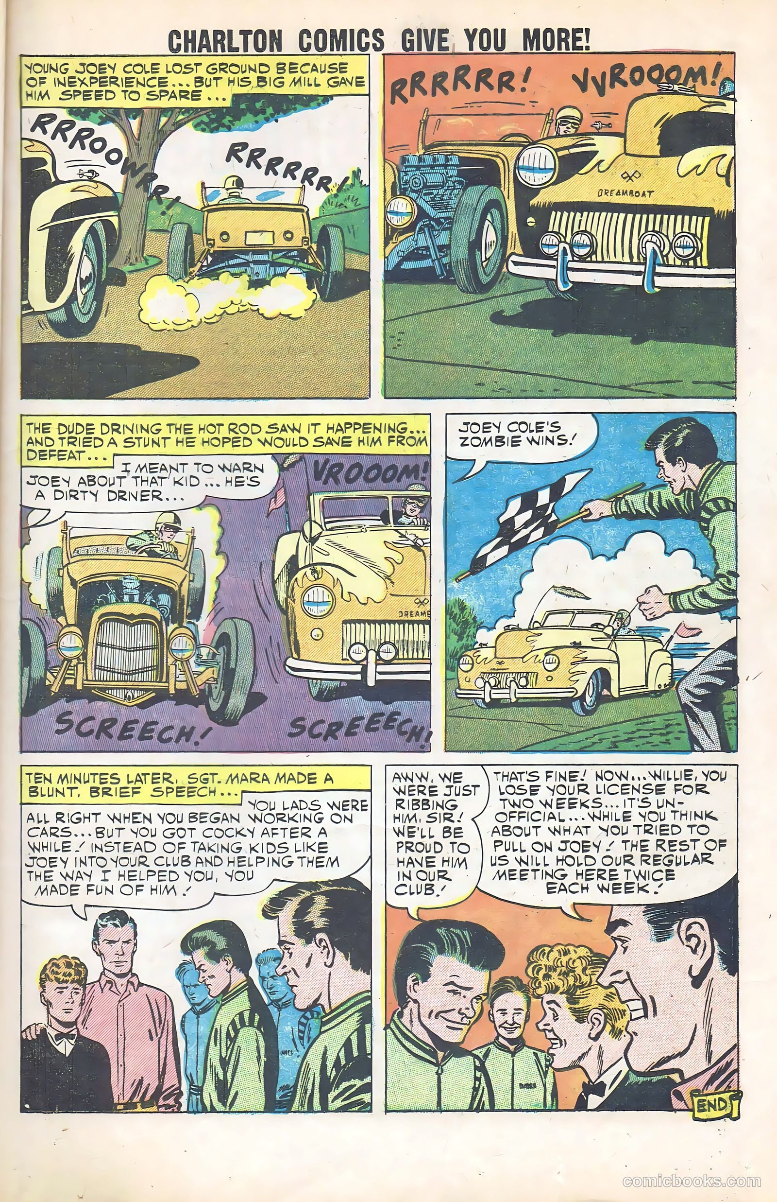 Hot Rods and Racing Cars #44 (1960) — page 17 of 36