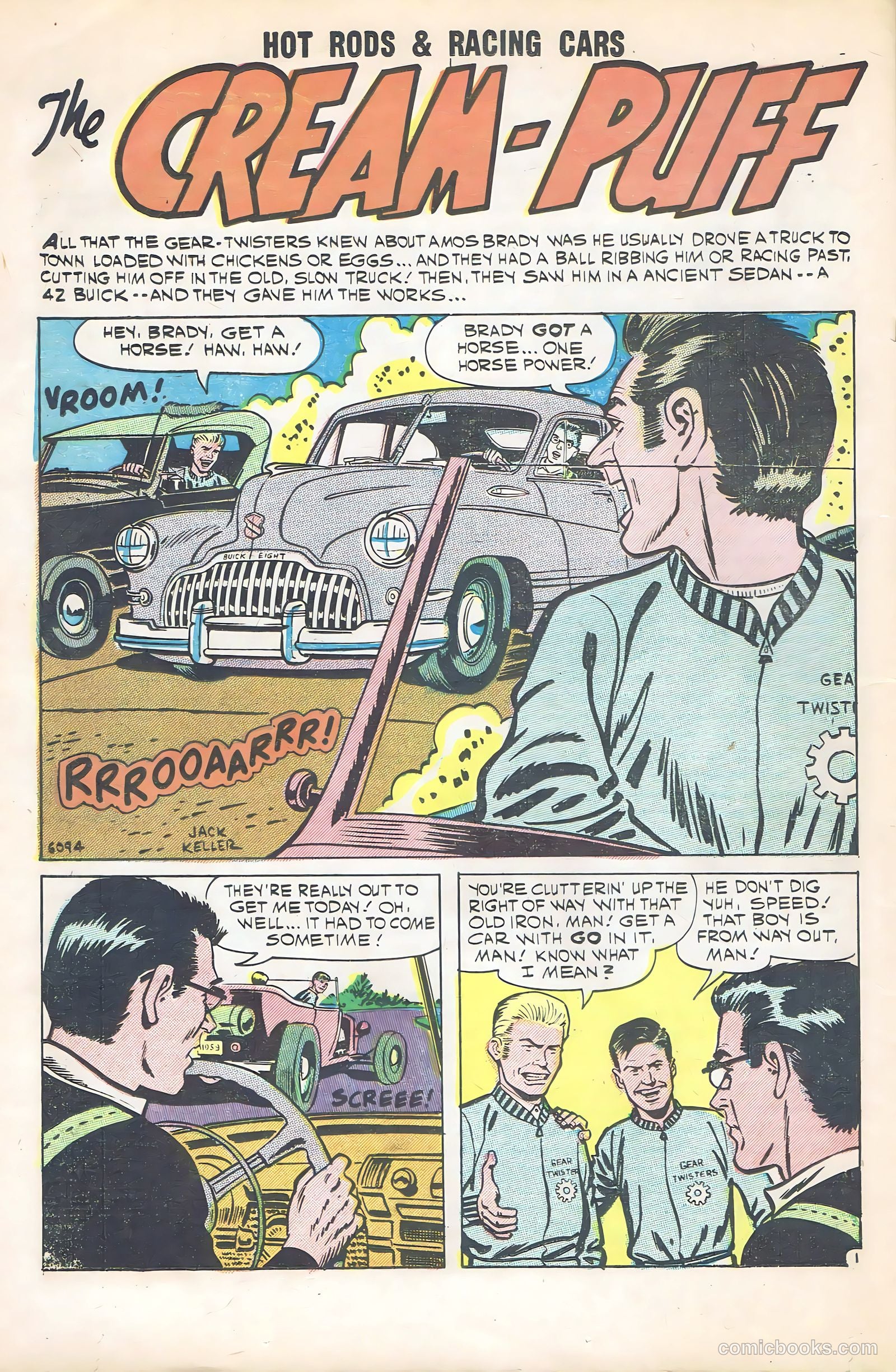Hot Rods and Racing Cars #44 (1960) — page 20 of 36