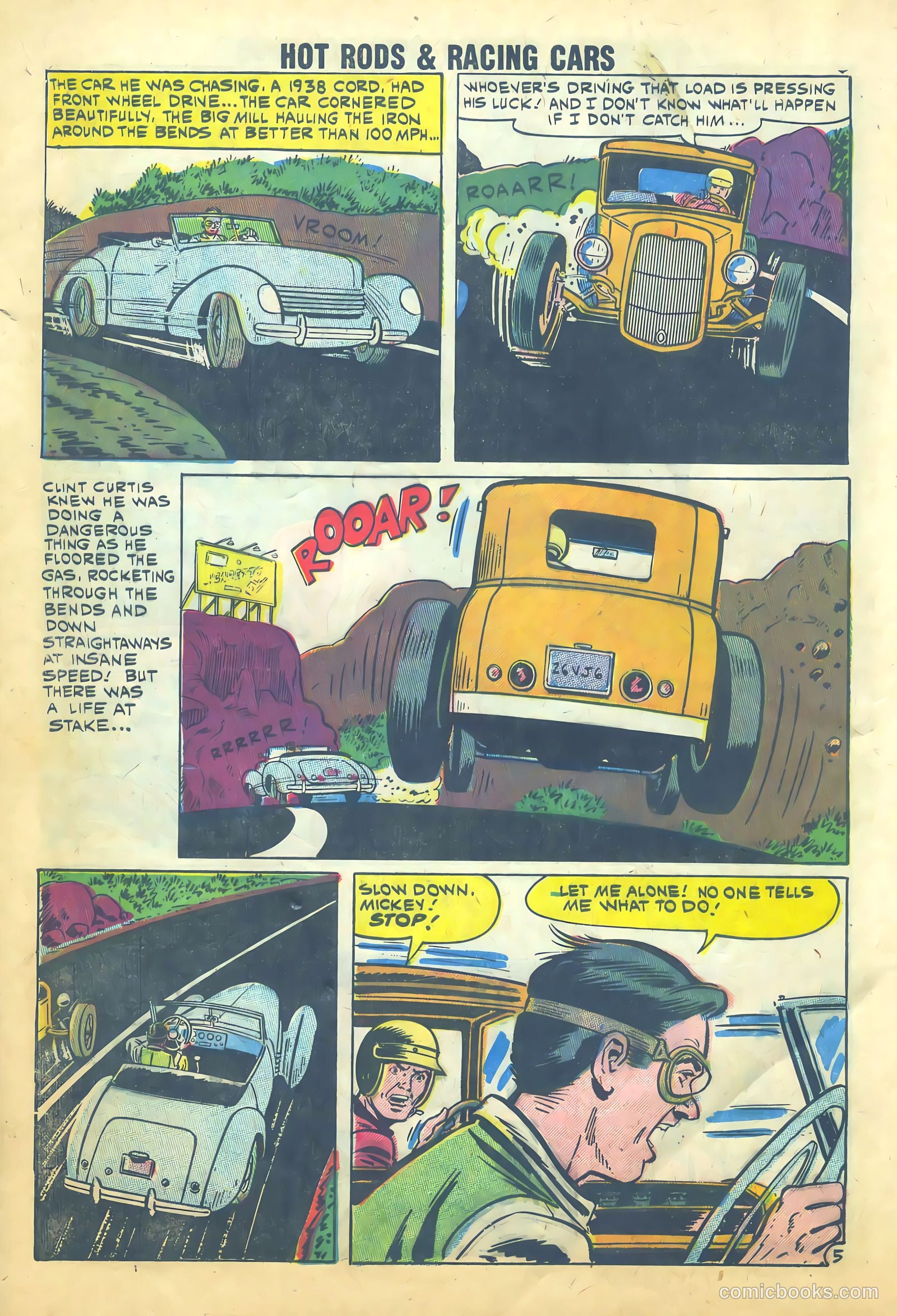 Hot Rods and Racing Cars #46 (1960) — page 8 of 36