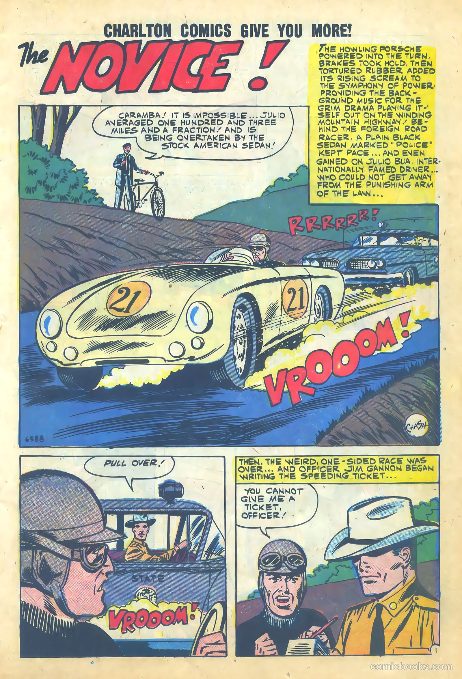 Hot Rods and Racing Cars #46 (1960) — page 11 of 36