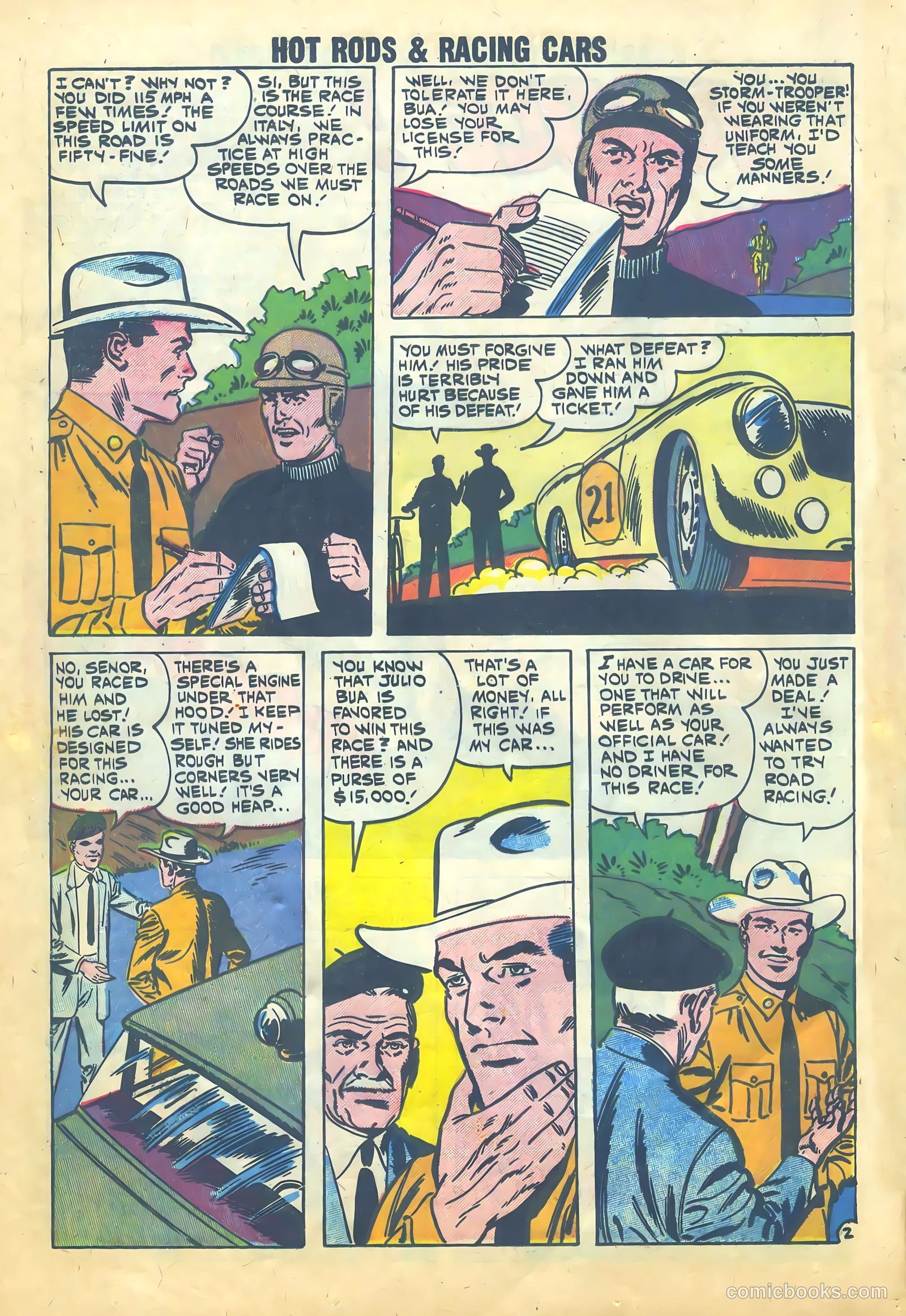 Hot Rods and Racing Cars #46 (1960) — page 12 of 36