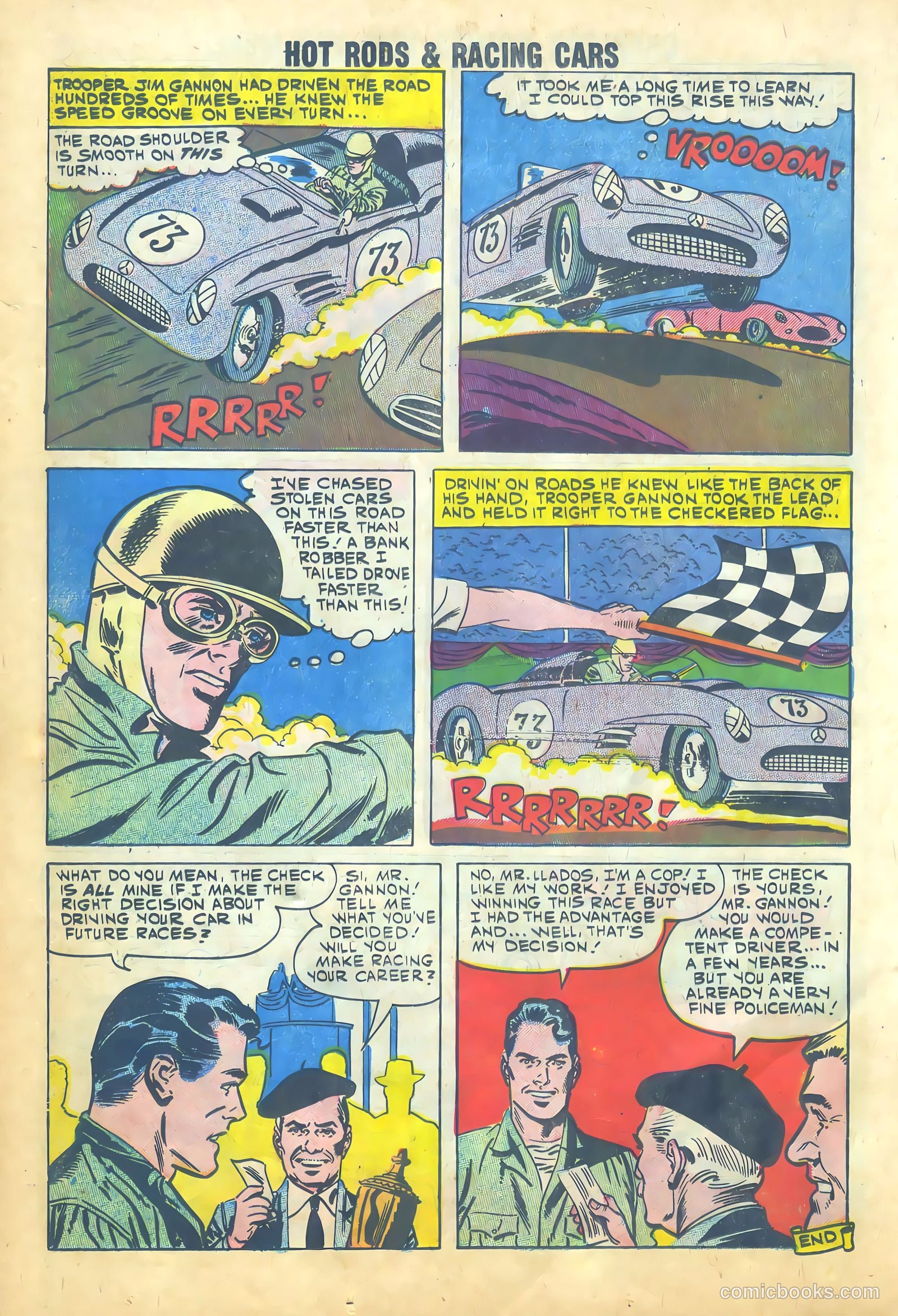 Hot Rods and Racing Cars #46 (1960) — page 14 of 36