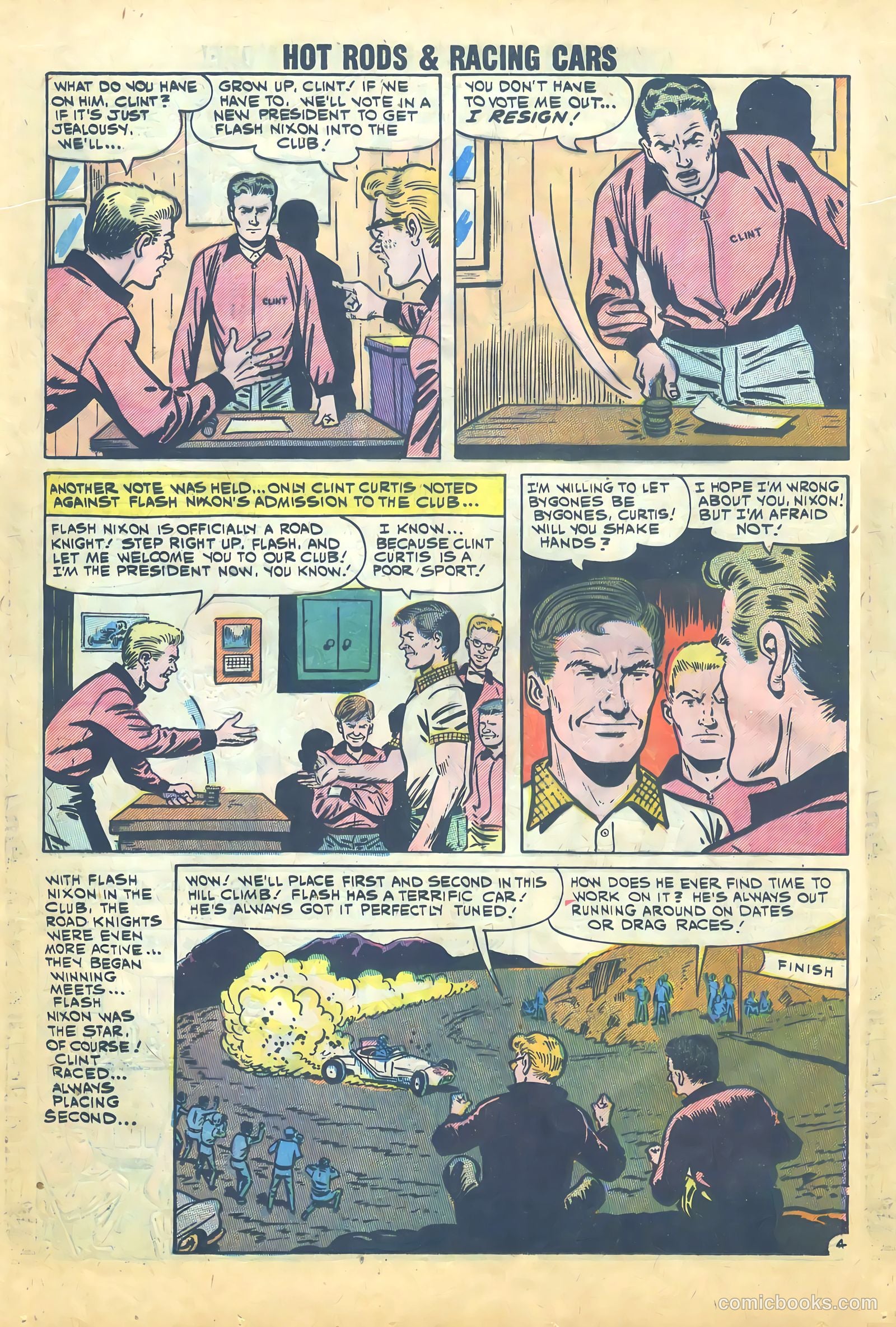 Hot Rods and Racing Cars #46 (1960) — page 20 of 36