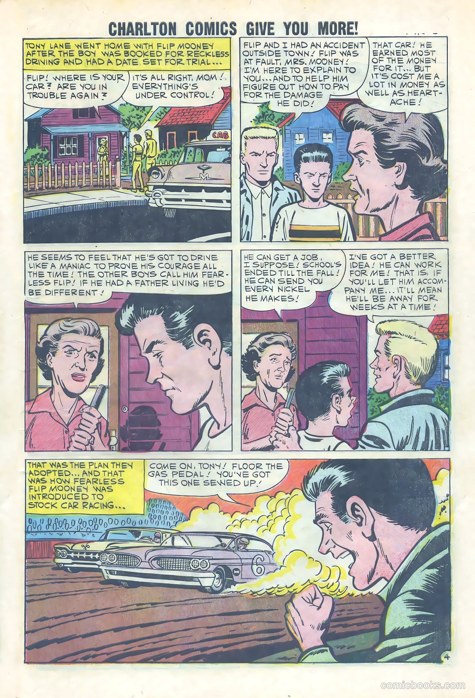 Hot Rods and Racing Cars #48 (1960) — page 7 of 37