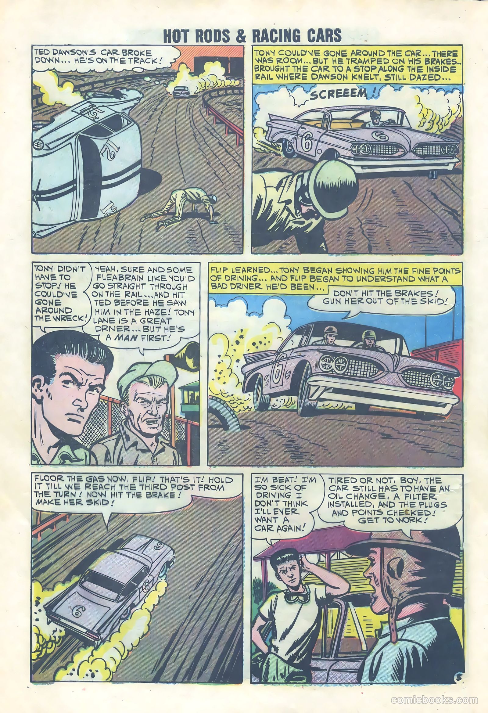 Hot Rods and Racing Cars #48 (1960) — page 8 of 37