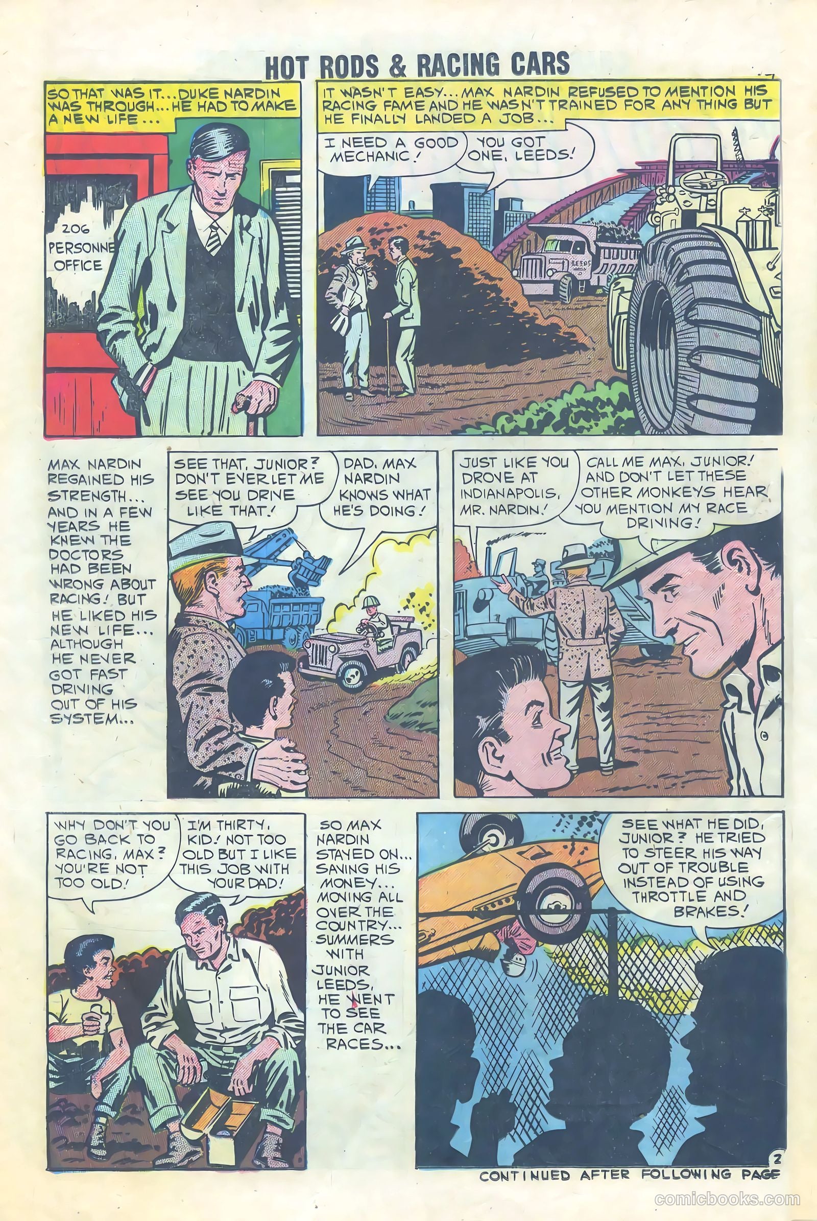 Hot Rods and Racing Cars #48 (1960) — page 14 of 37