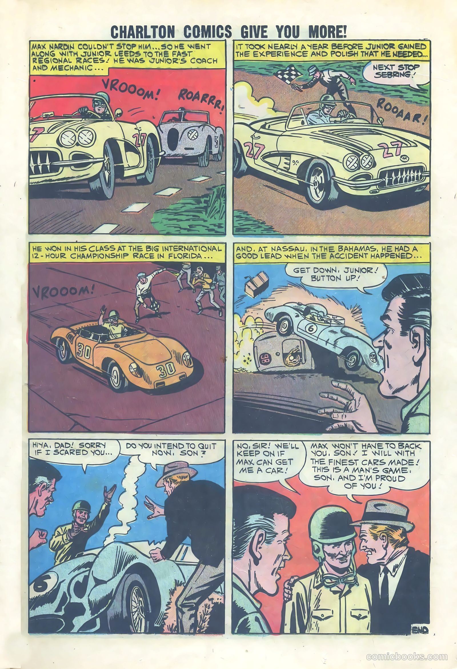 Hot Rods and Racing Cars #48 (1960) — page 17 of 37