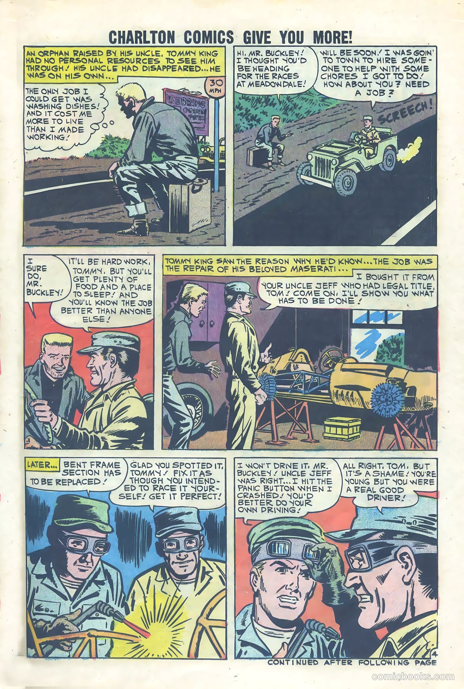 Hot Rods and Racing Cars #48 (1960) — page 21 of 37