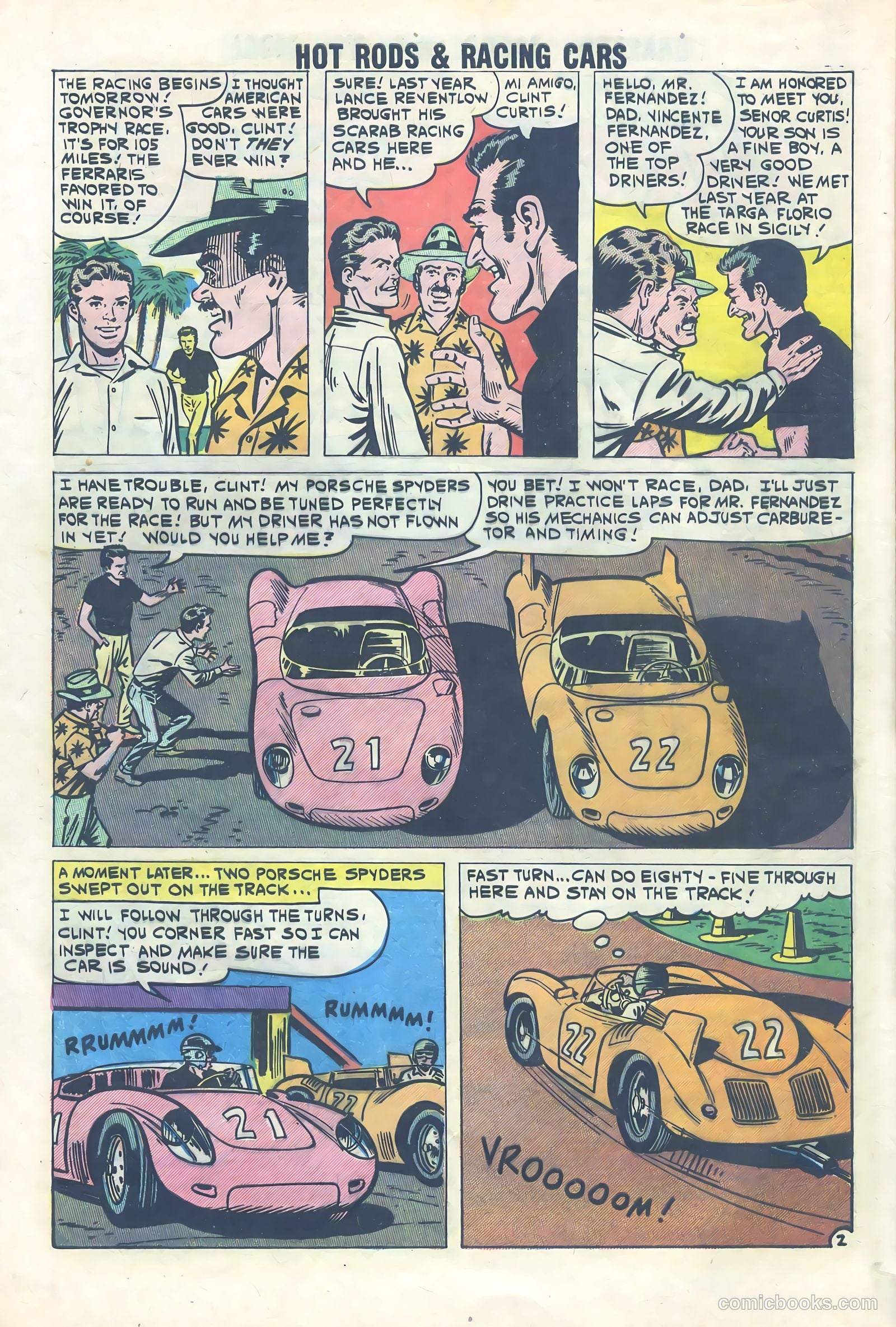 Hot Rods and Racing Cars #48 (1960) — page 28 of 37