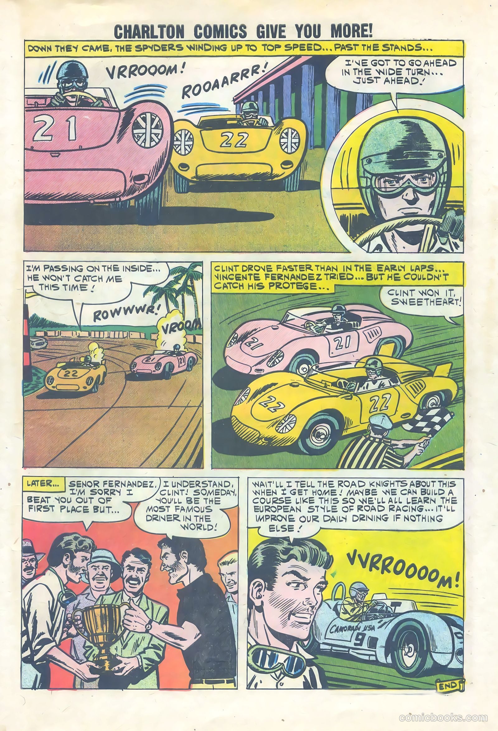 Hot Rods and Racing Cars #48 (1960) — page 33 of 37