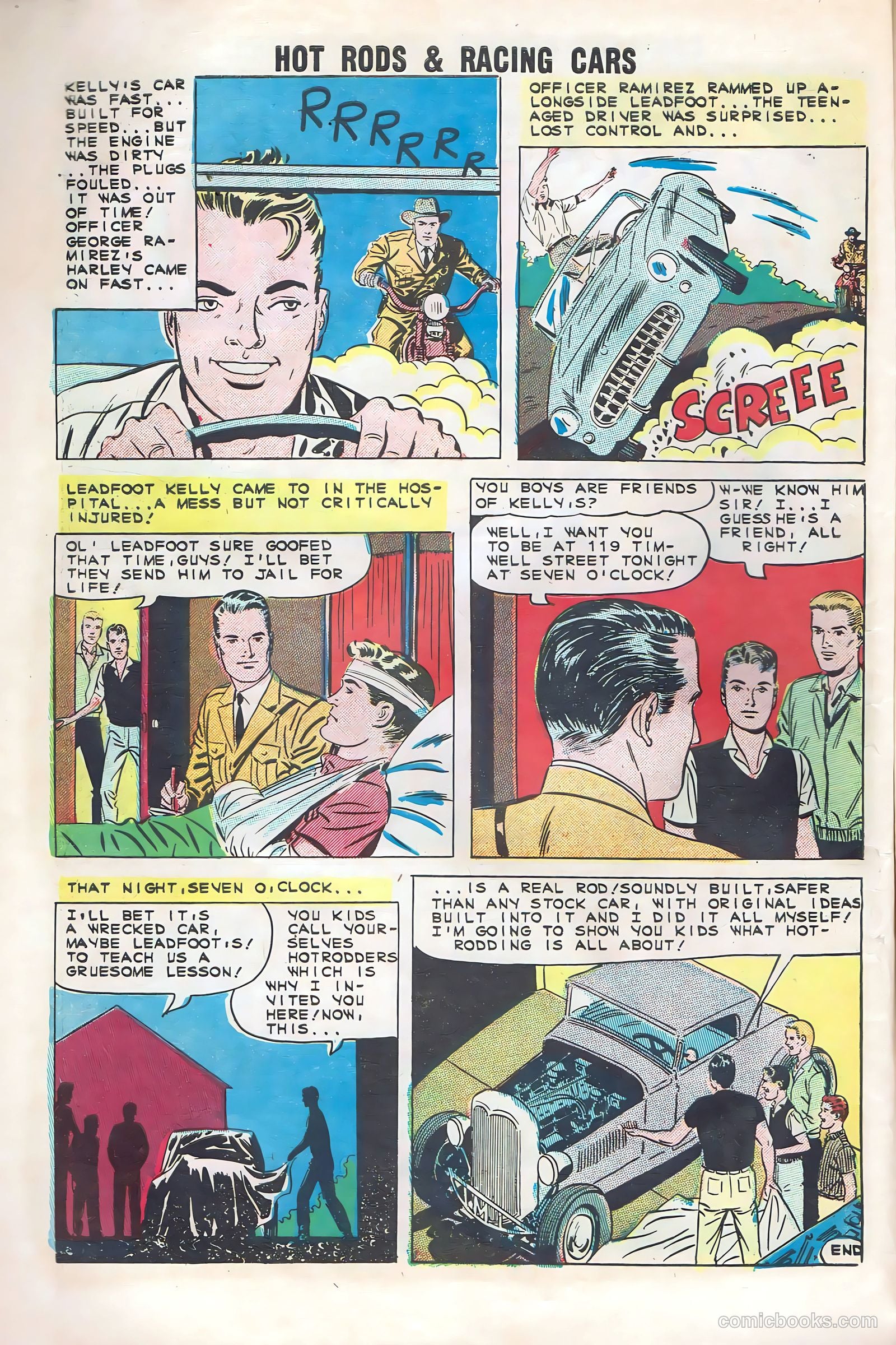 Hot Rods and Racing Cars #49 (1960) — page 10 of 36