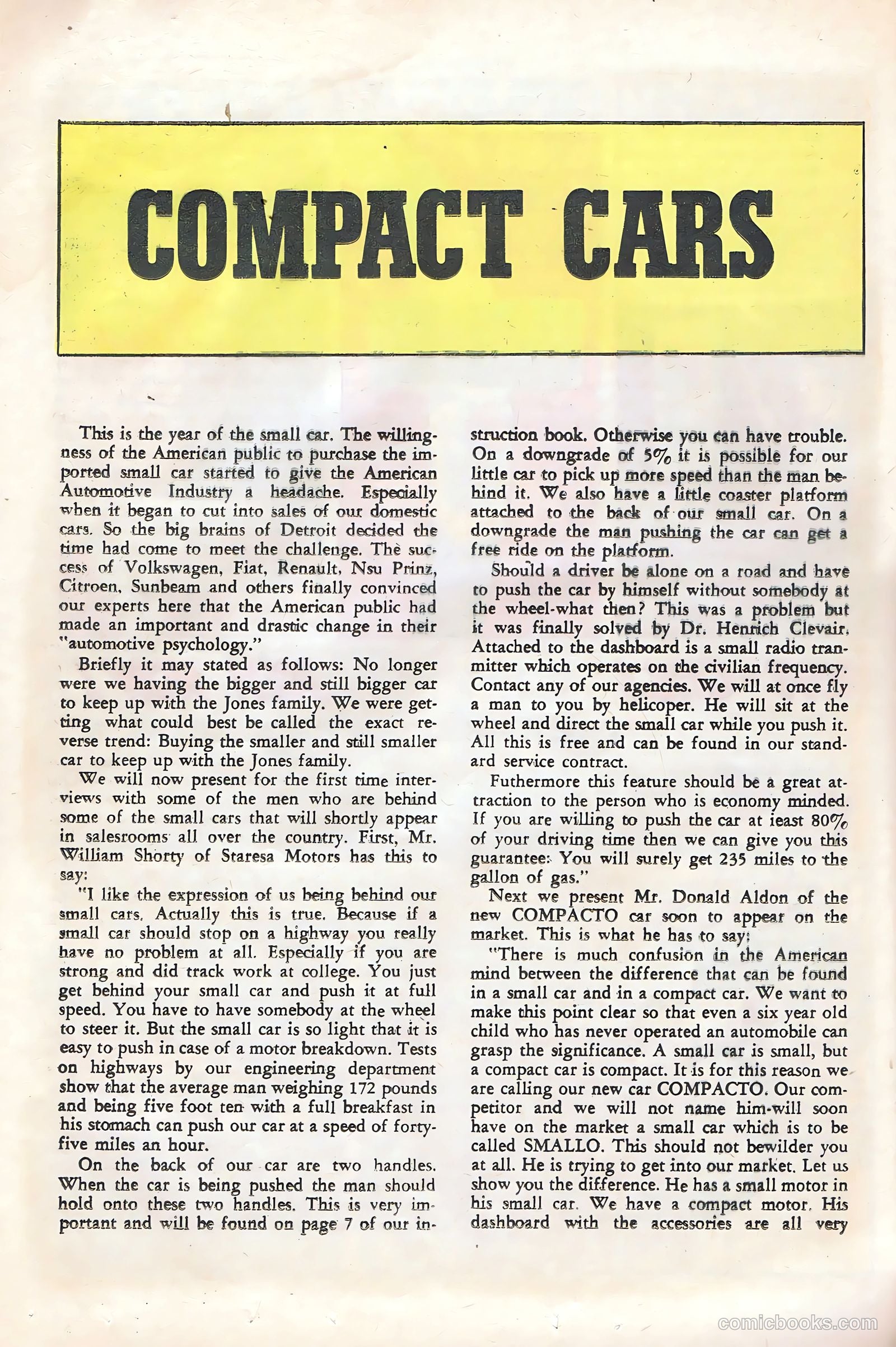 Hot Rods and Racing Cars #49 (1960) — page 16 of 36