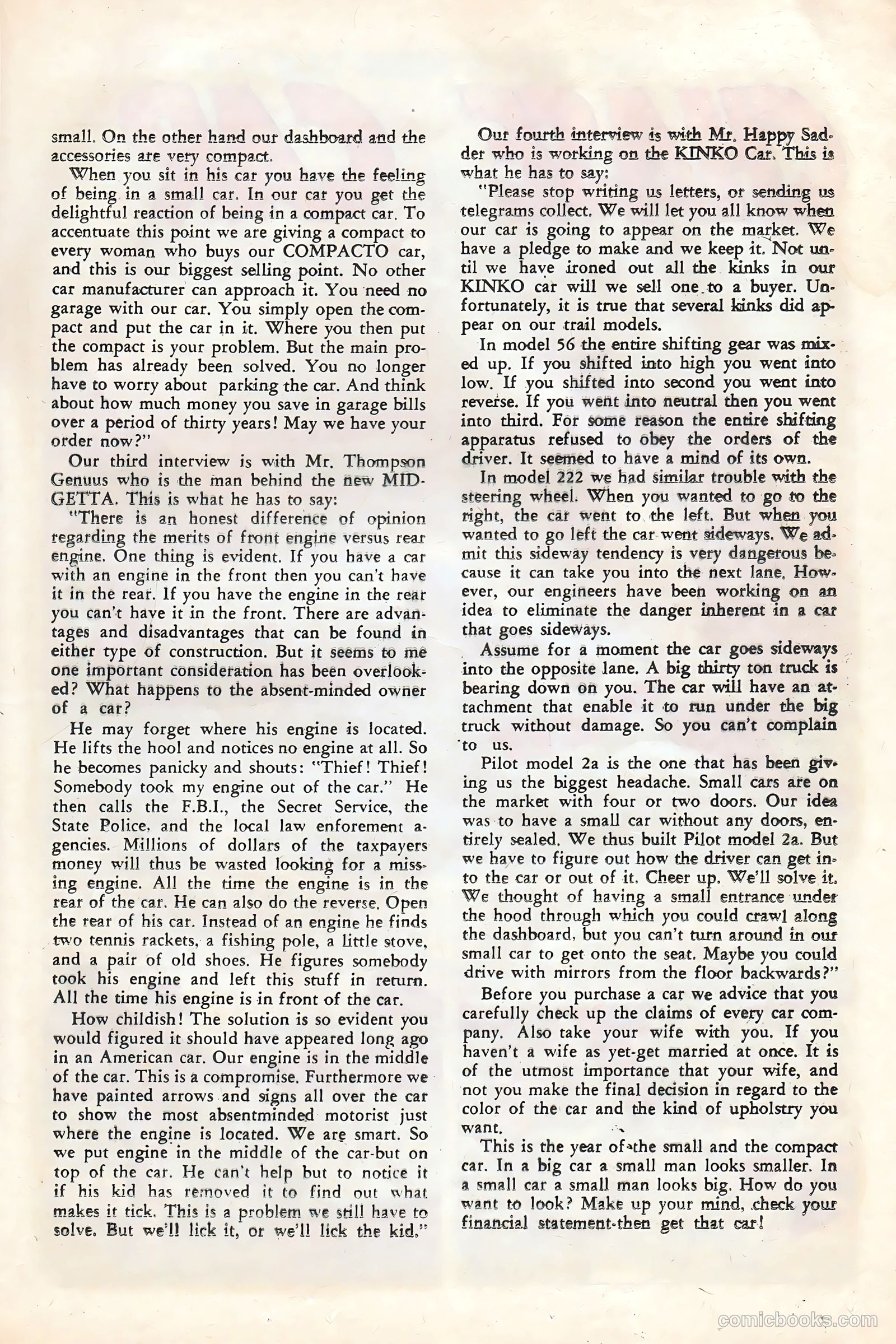 Hot Rods and Racing Cars #49 (1960) — page 17 of 36
