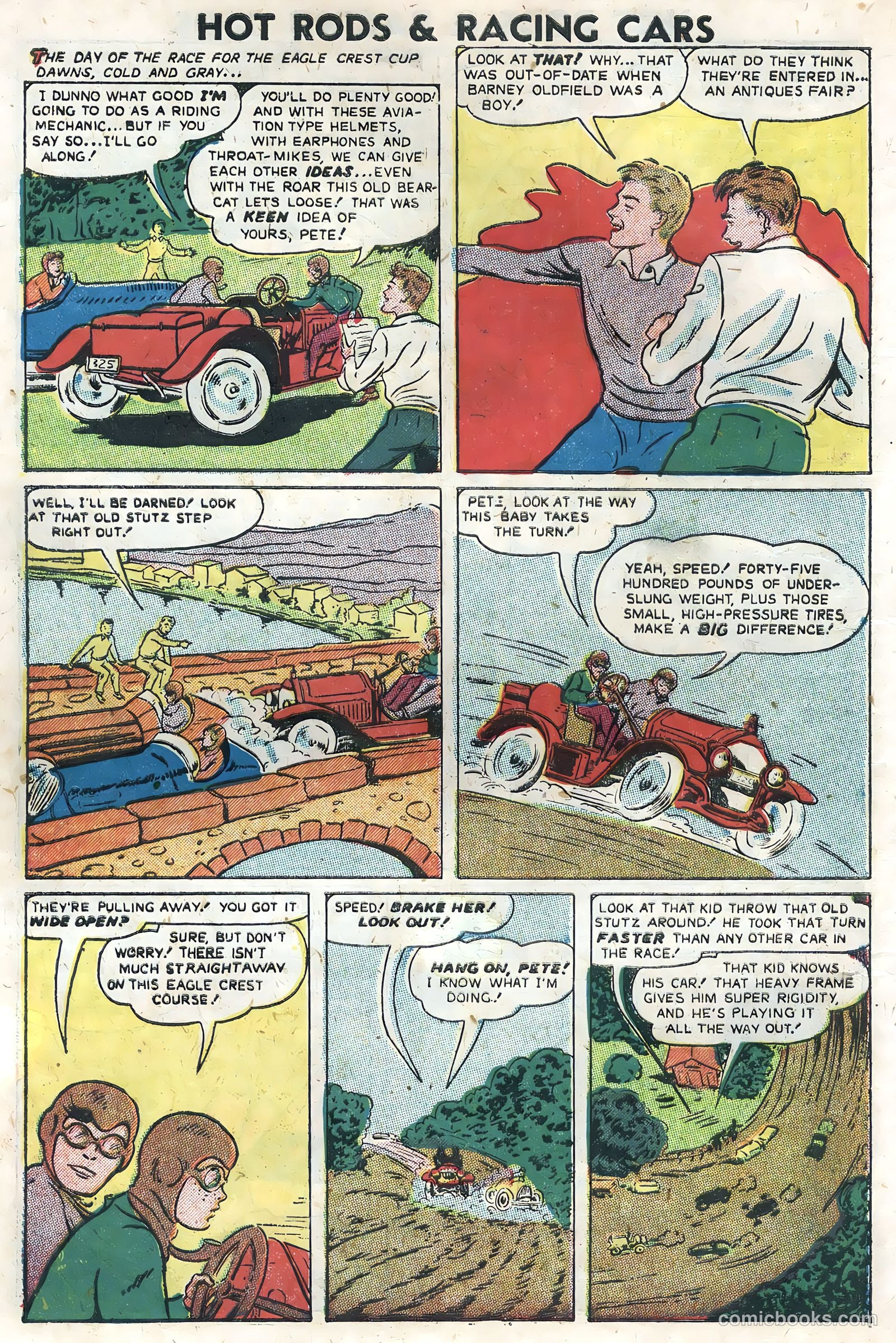 Hot Rods and Racing Cars #5 (1952) — page 6 of 36