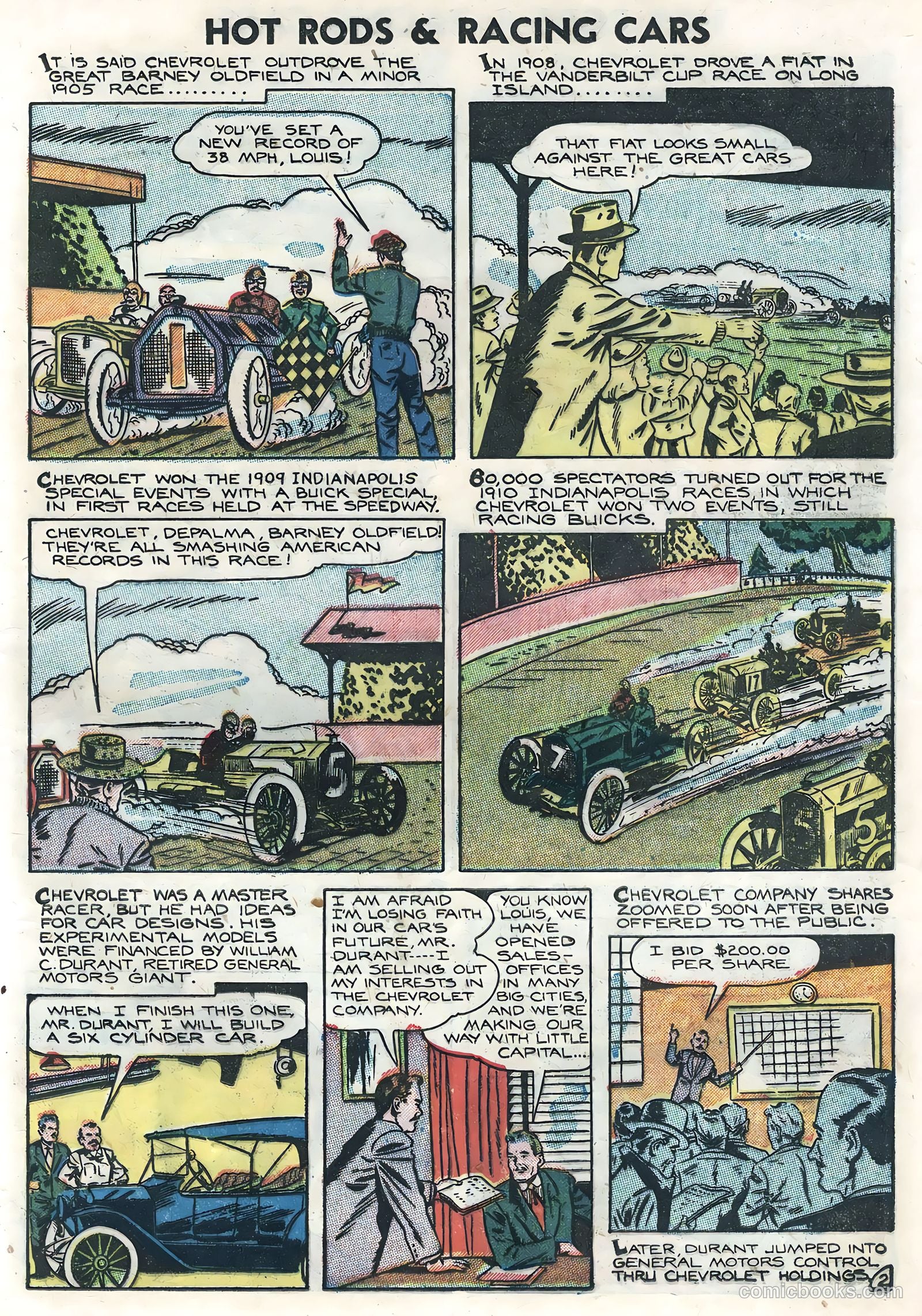 Hot Rods and Racing Cars #5 (1952) — page 25 of 36