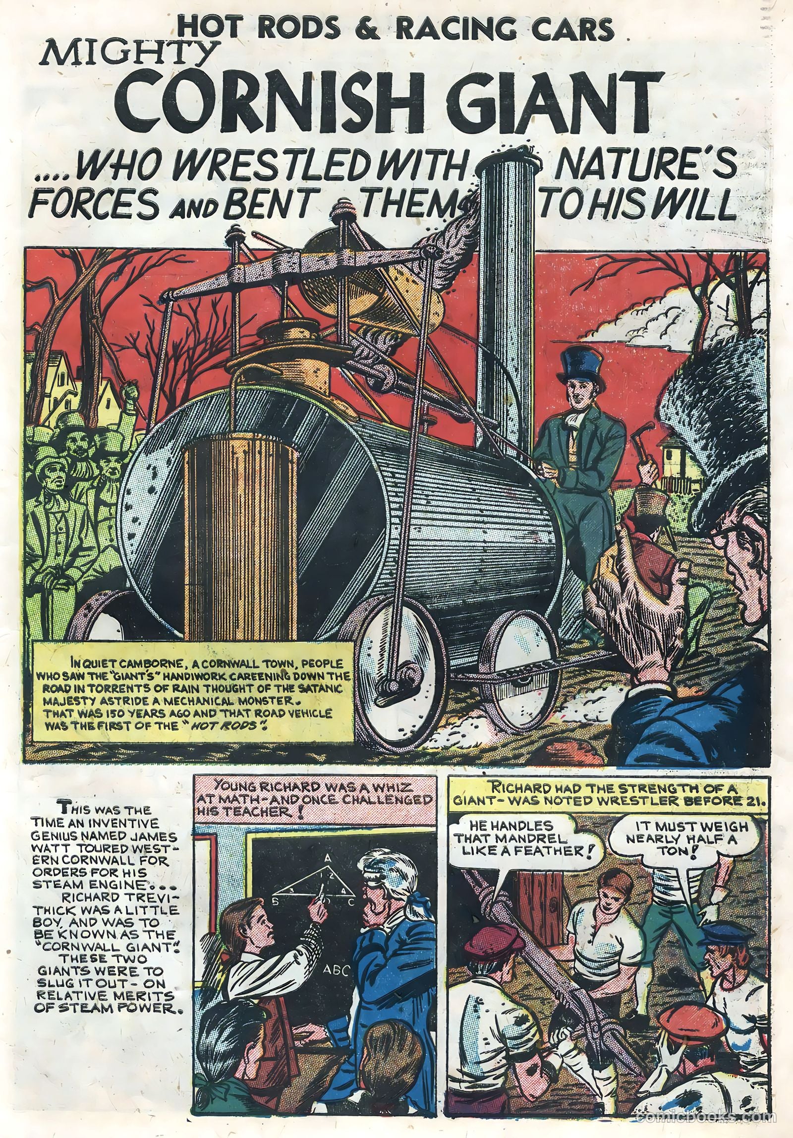 Hot Rods and Racing Cars #5 (1952) — page 27 of 36
