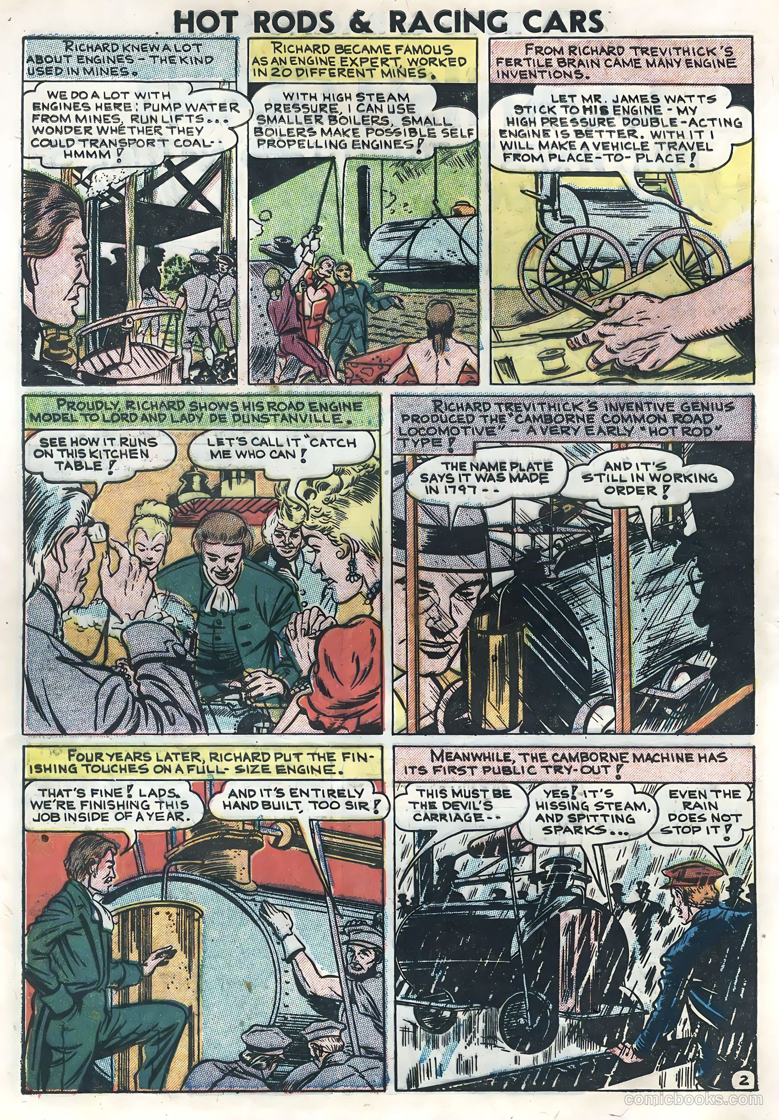 Hot Rods and Racing Cars #5 (1952) — page 28 of 36