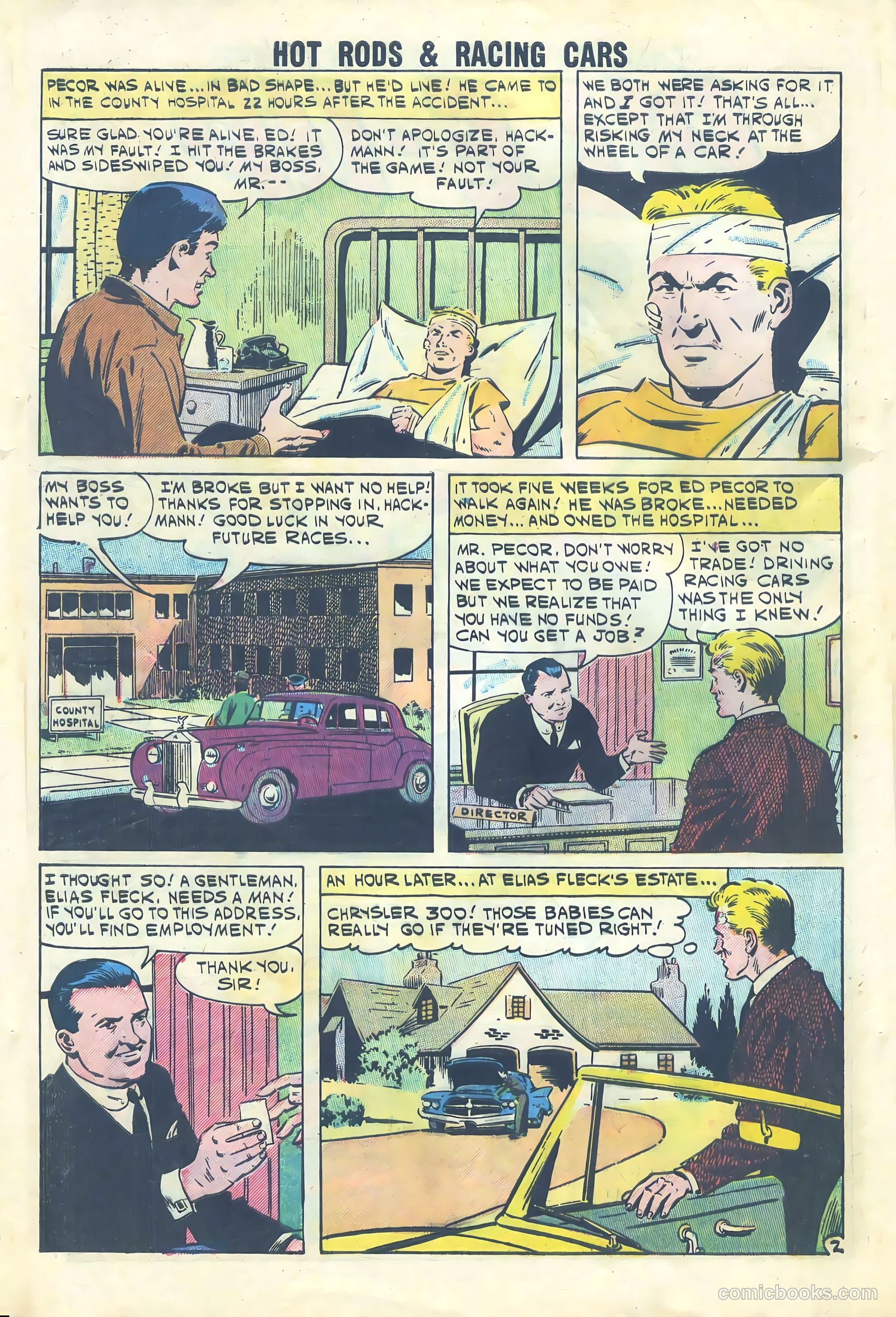Hot Rods and Racing Cars #50 (1961) — page 4 of 37