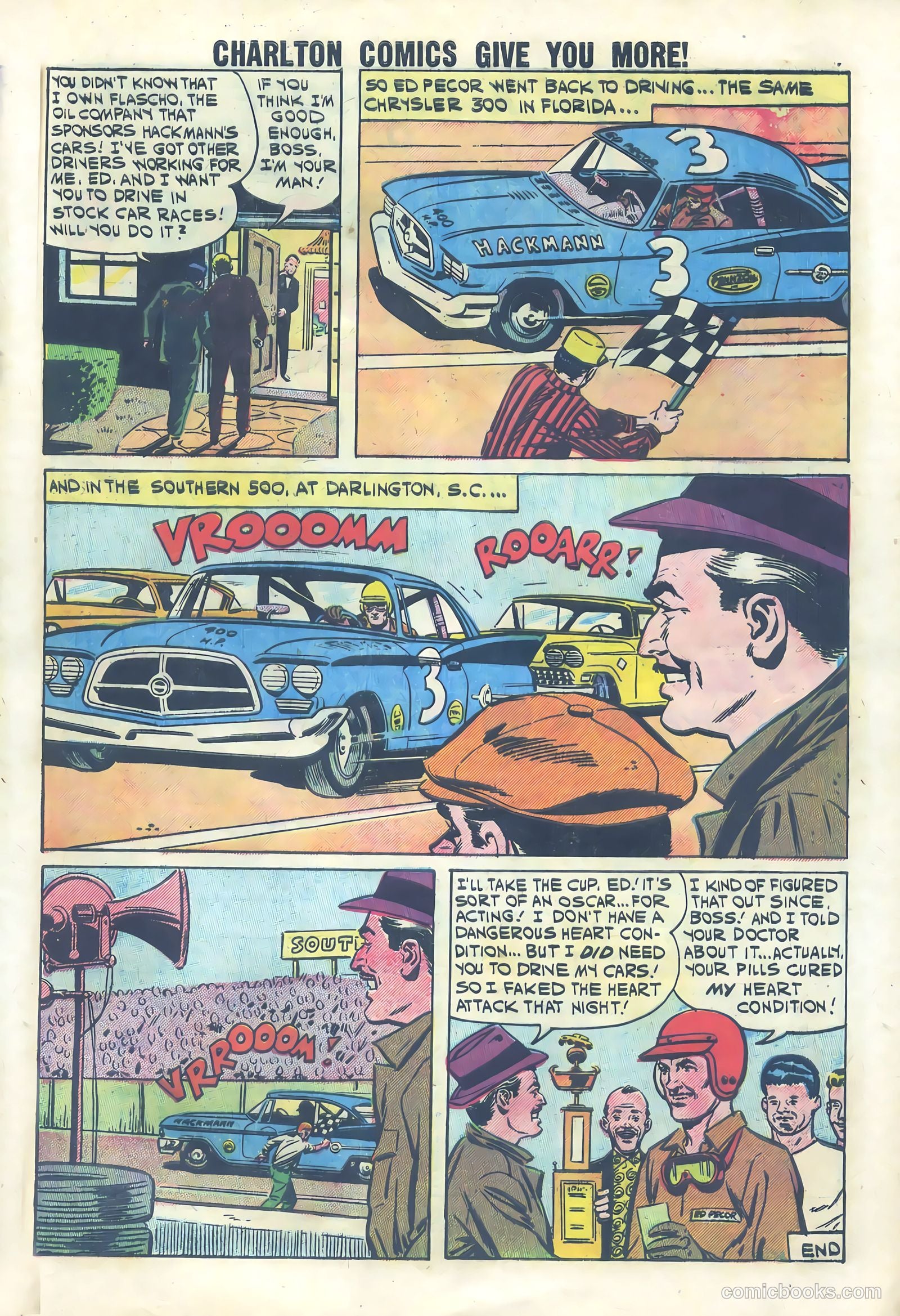 Hot Rods and Racing Cars #50 (1961) — page 9 of 37