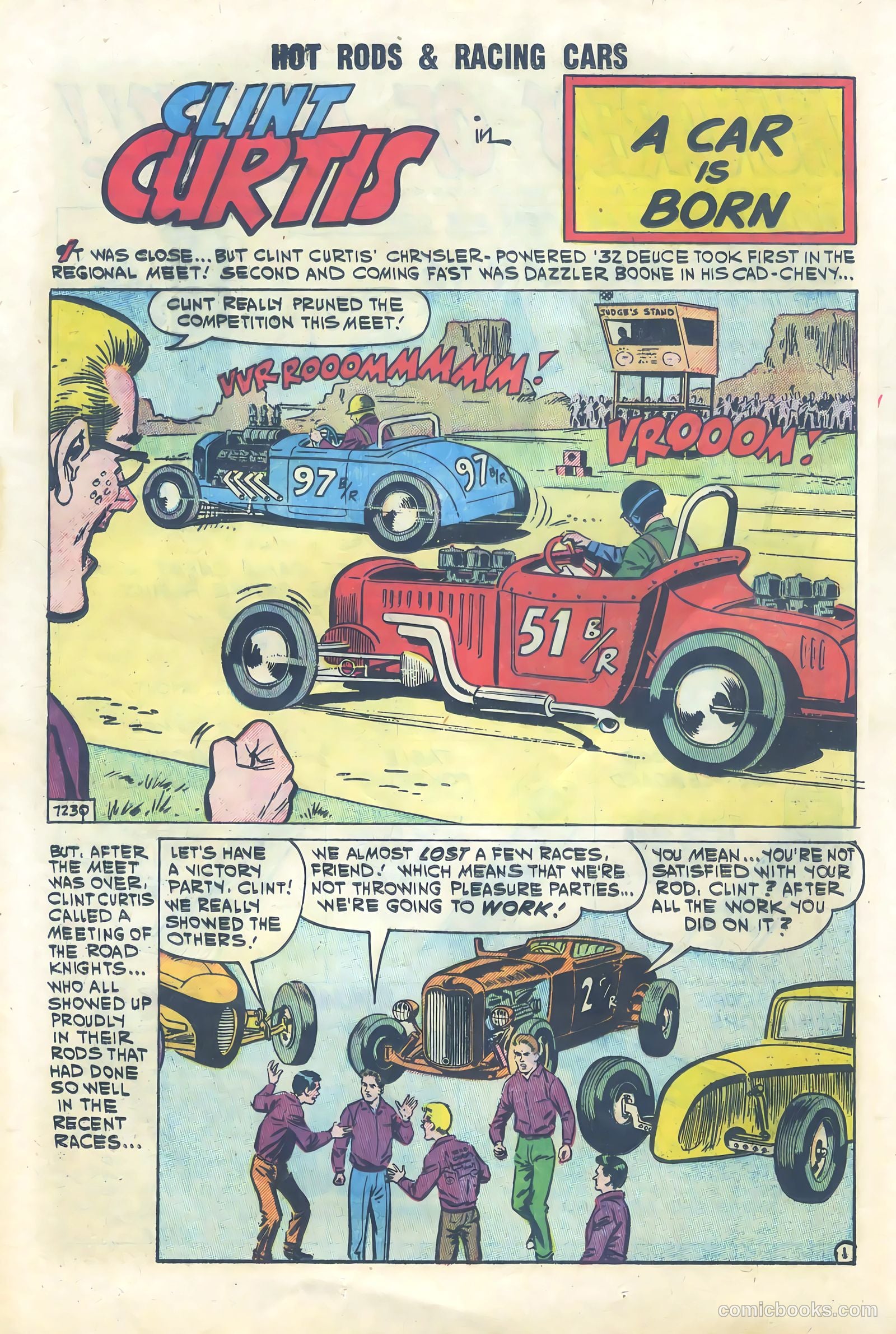 Hot Rods and Racing Cars #50 (1961) — page 12 of 37