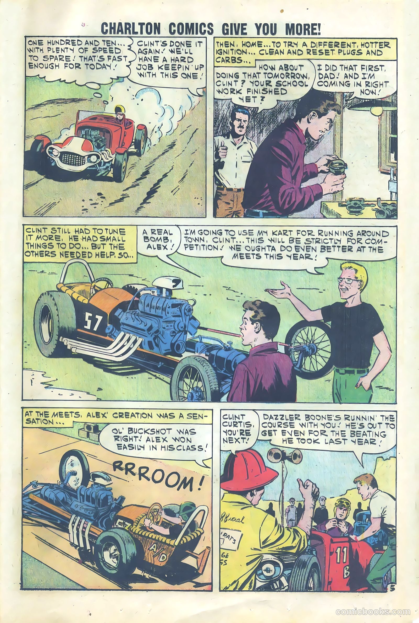 Hot Rods and Racing Cars #50 (1961) — page 17 of 37