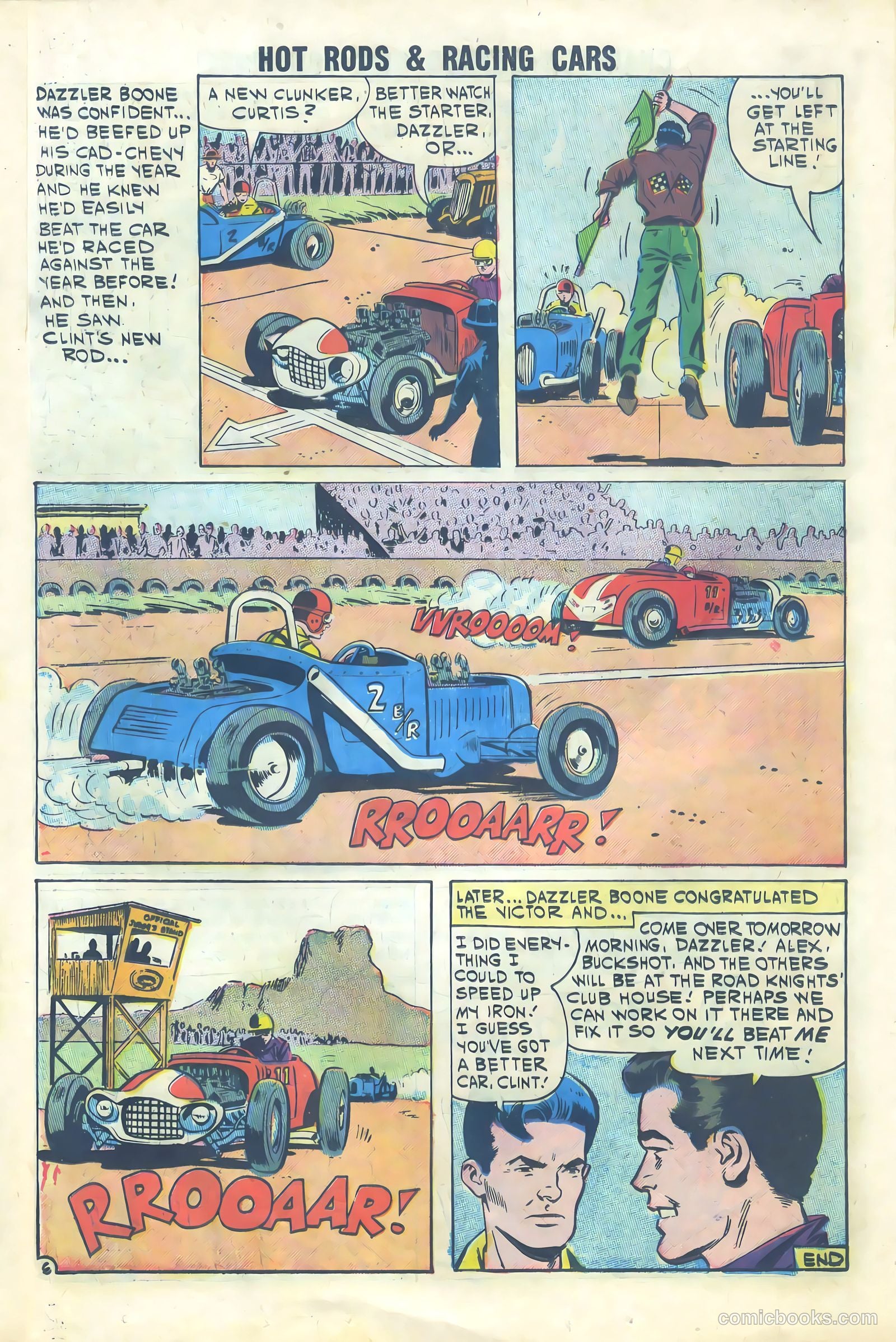 Hot Rods and Racing Cars #50 (1961) — page 18 of 37