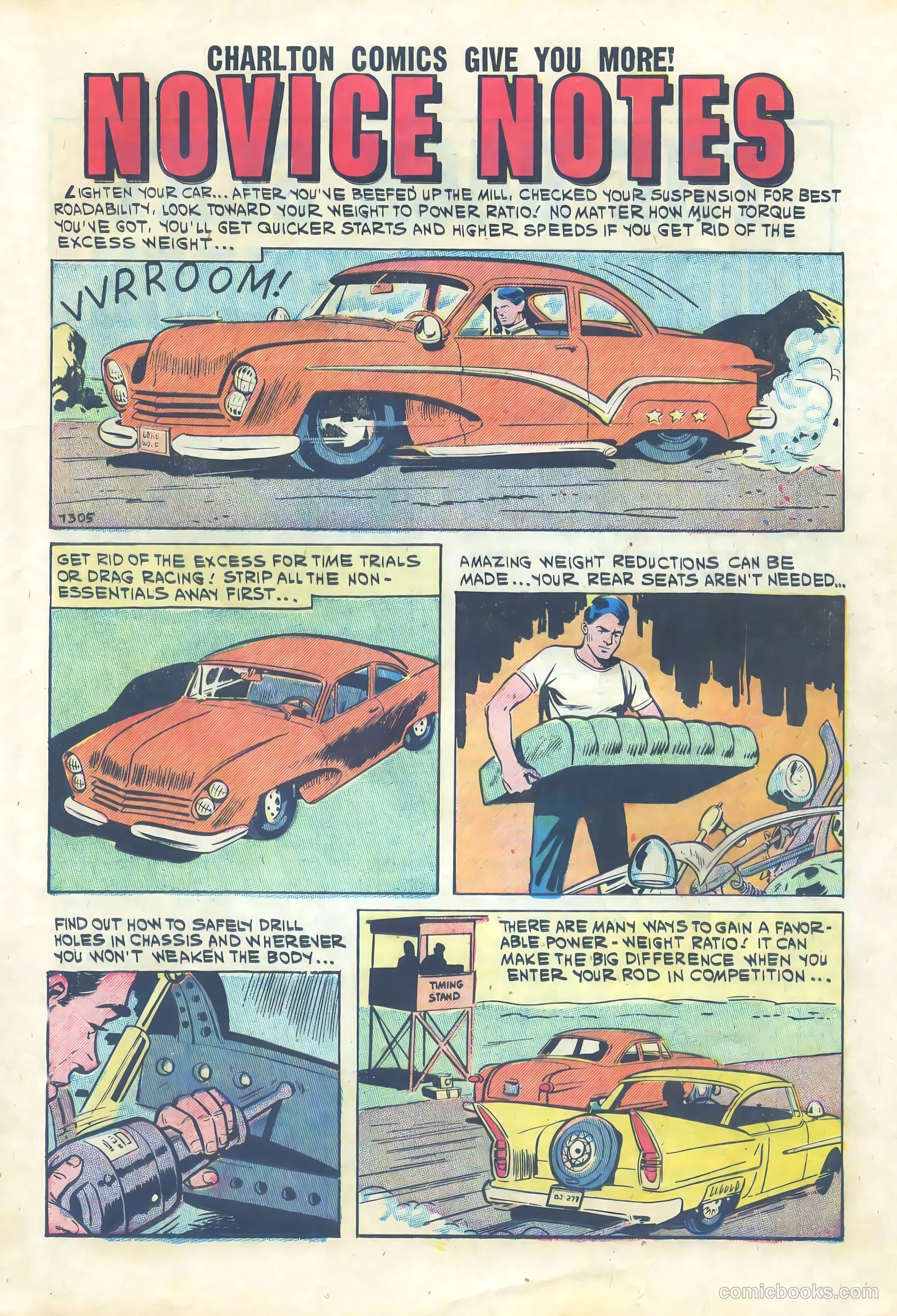 Hot Rods and Racing Cars #50 (1961) — page 19 of 37