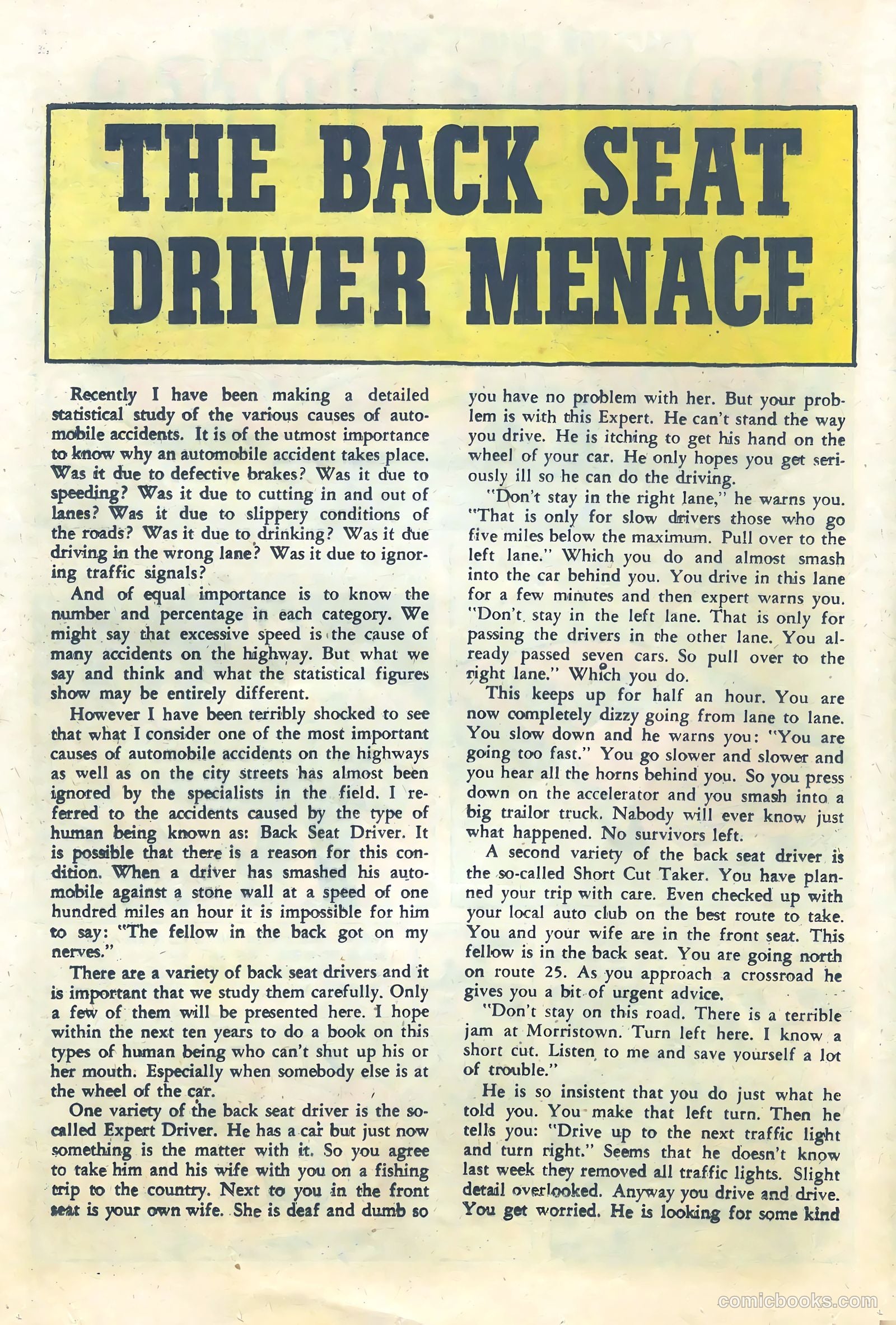 Hot Rods and Racing Cars #50 (1961) — page 20 of 37