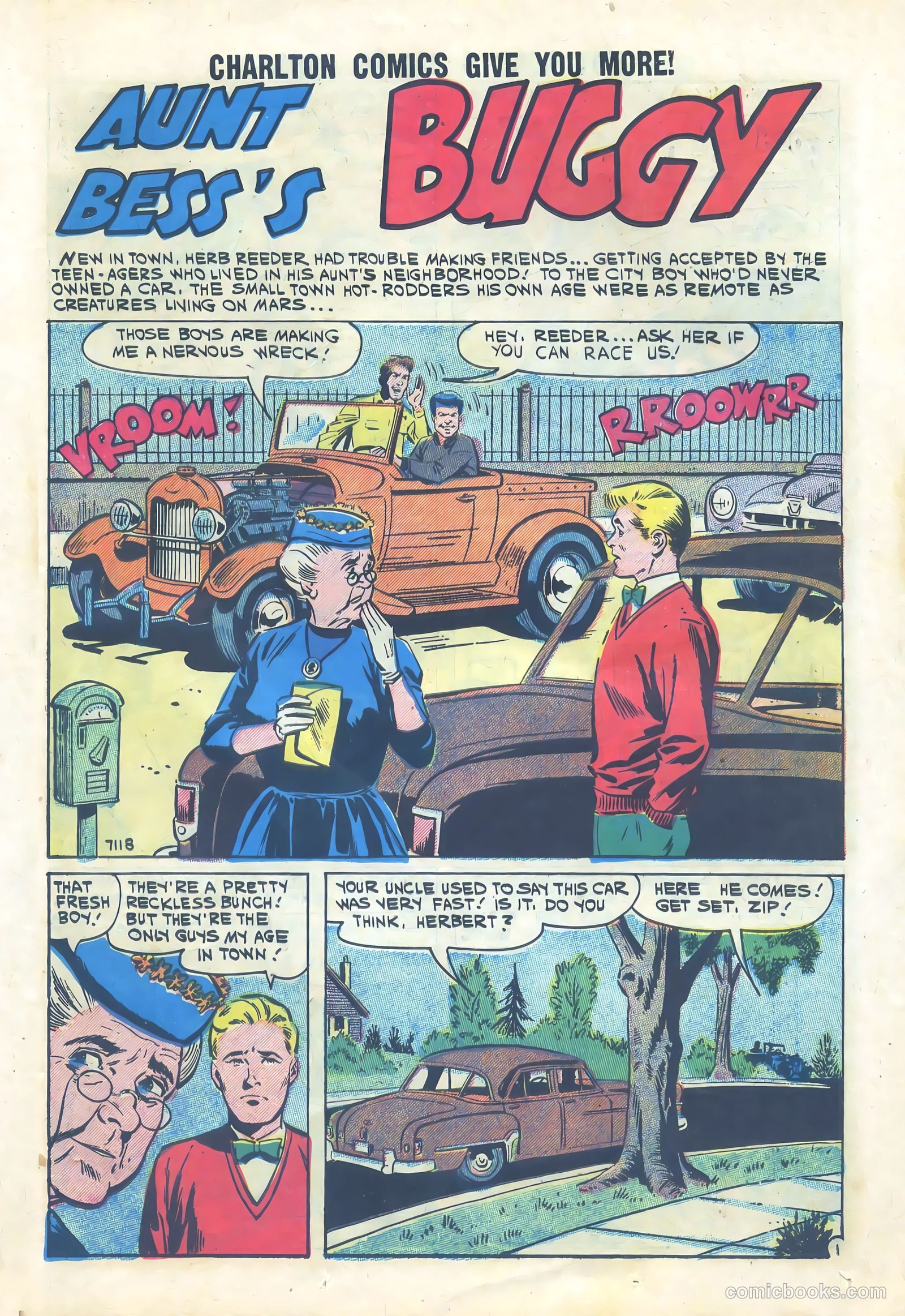 Hot Rods and Racing Cars #50 (1961) — page 23 of 37