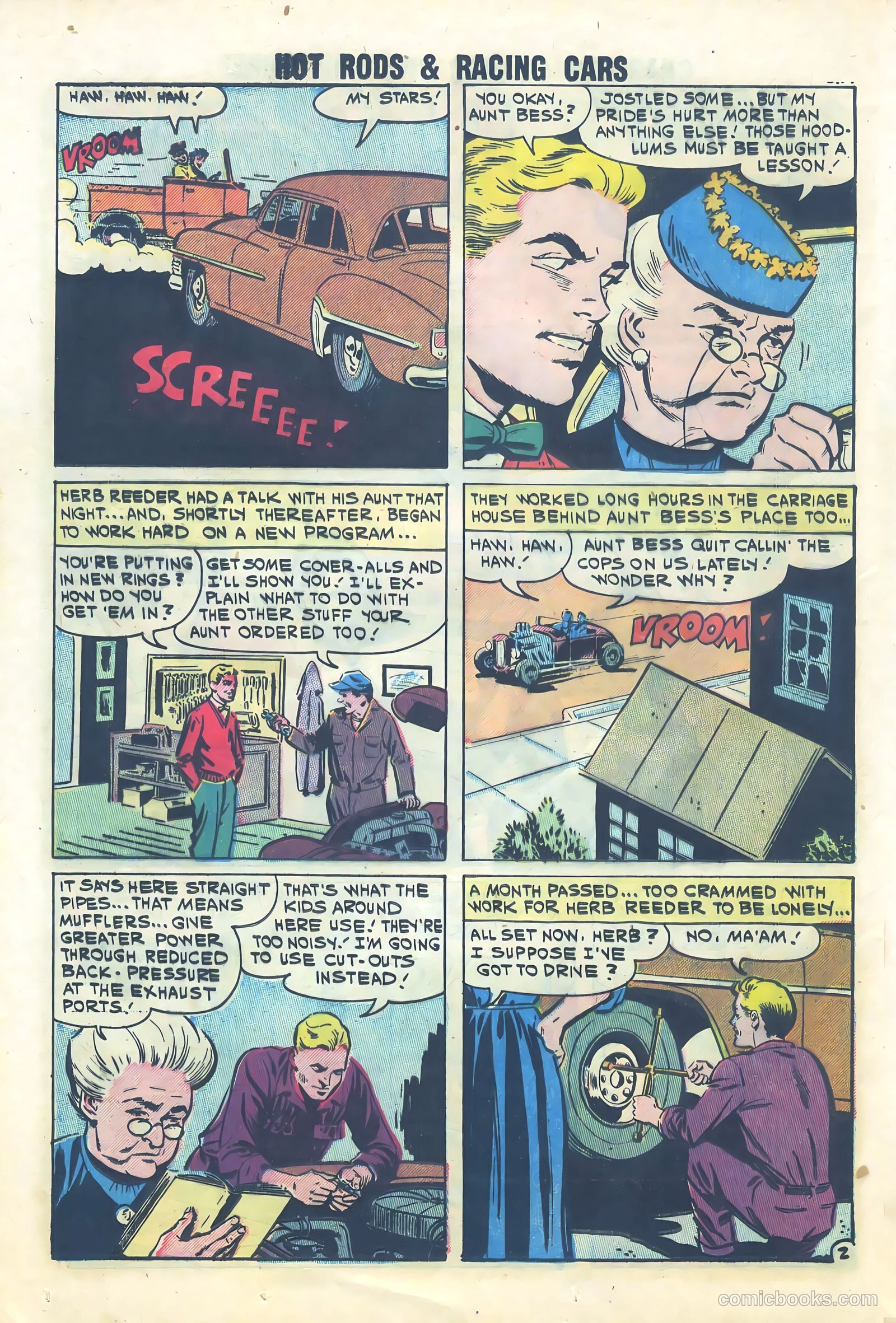 Hot Rods and Racing Cars #50 (1961) — page 24 of 37