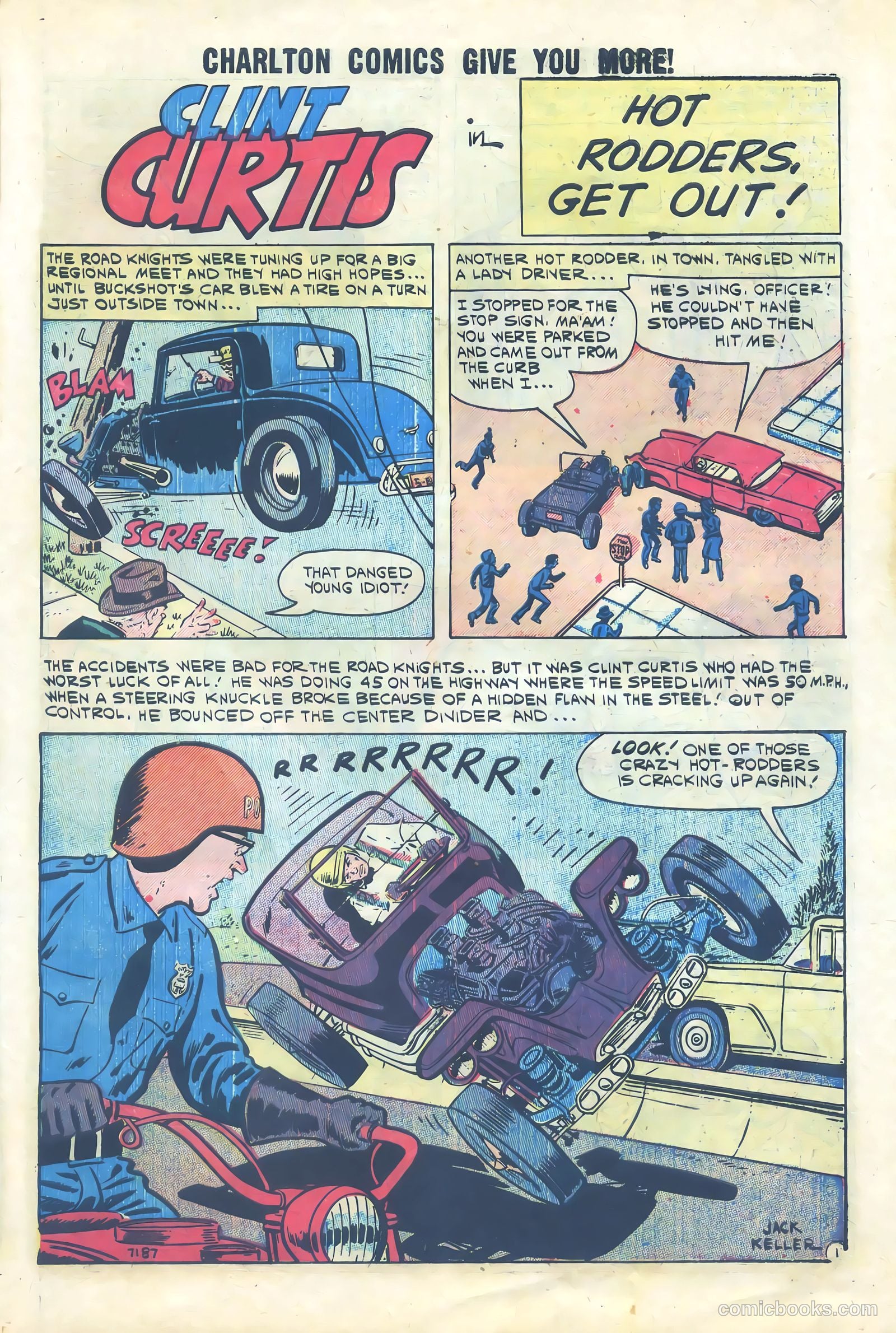 Hot Rods and Racing Cars #50 (1961) — page 27 of 37