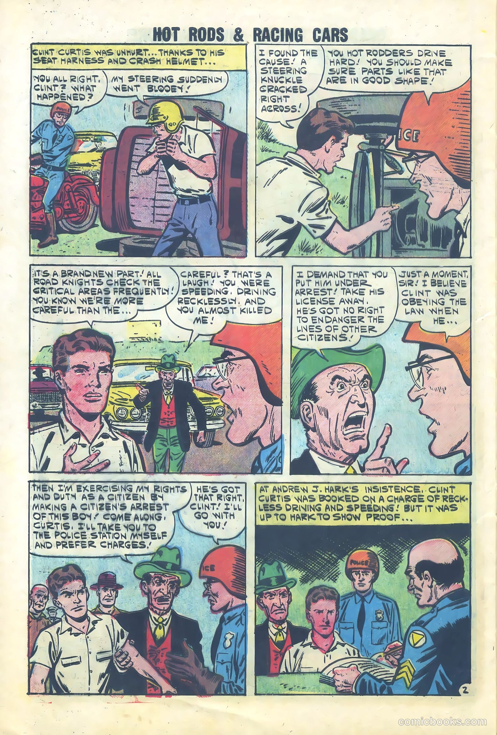 Hot Rods and Racing Cars #50 (1961) — page 28 of 37