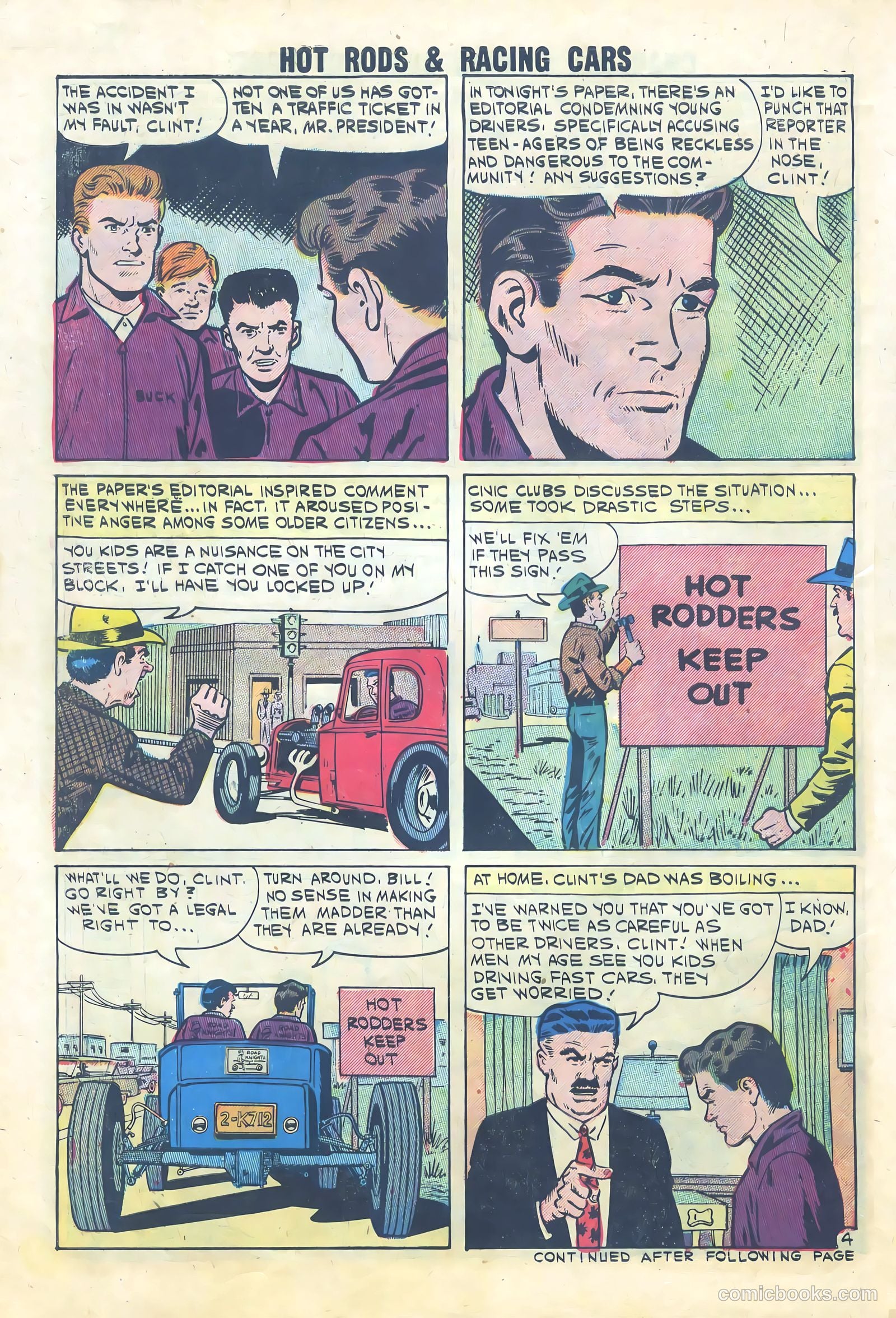 Hot Rods and Racing Cars #50 (1961) — page 30 of 37