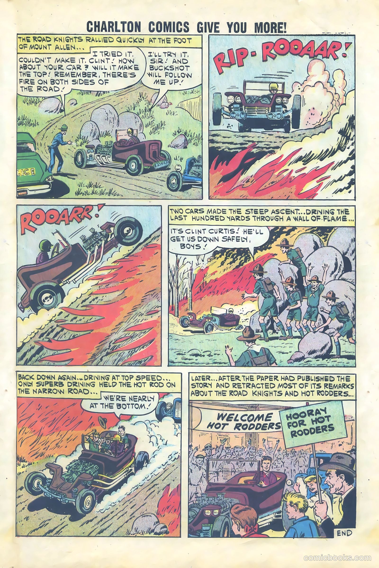 Hot Rods and Racing Cars #50 (1961) — page 33 of 37