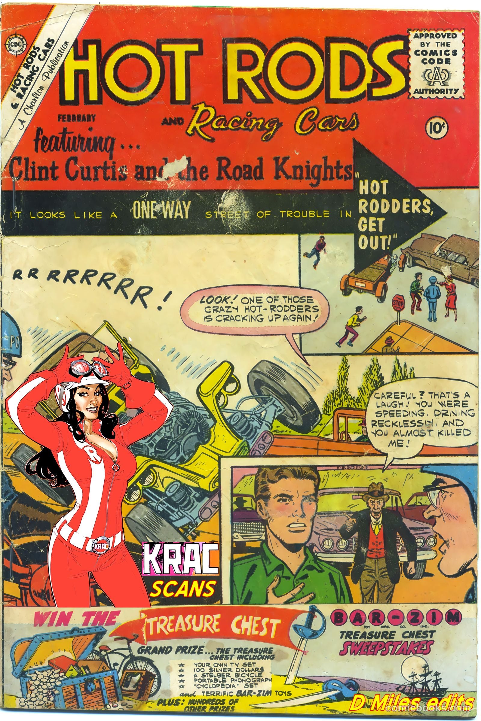Hot Rods and Racing Cars #50 (1961) — page 37 of 37
