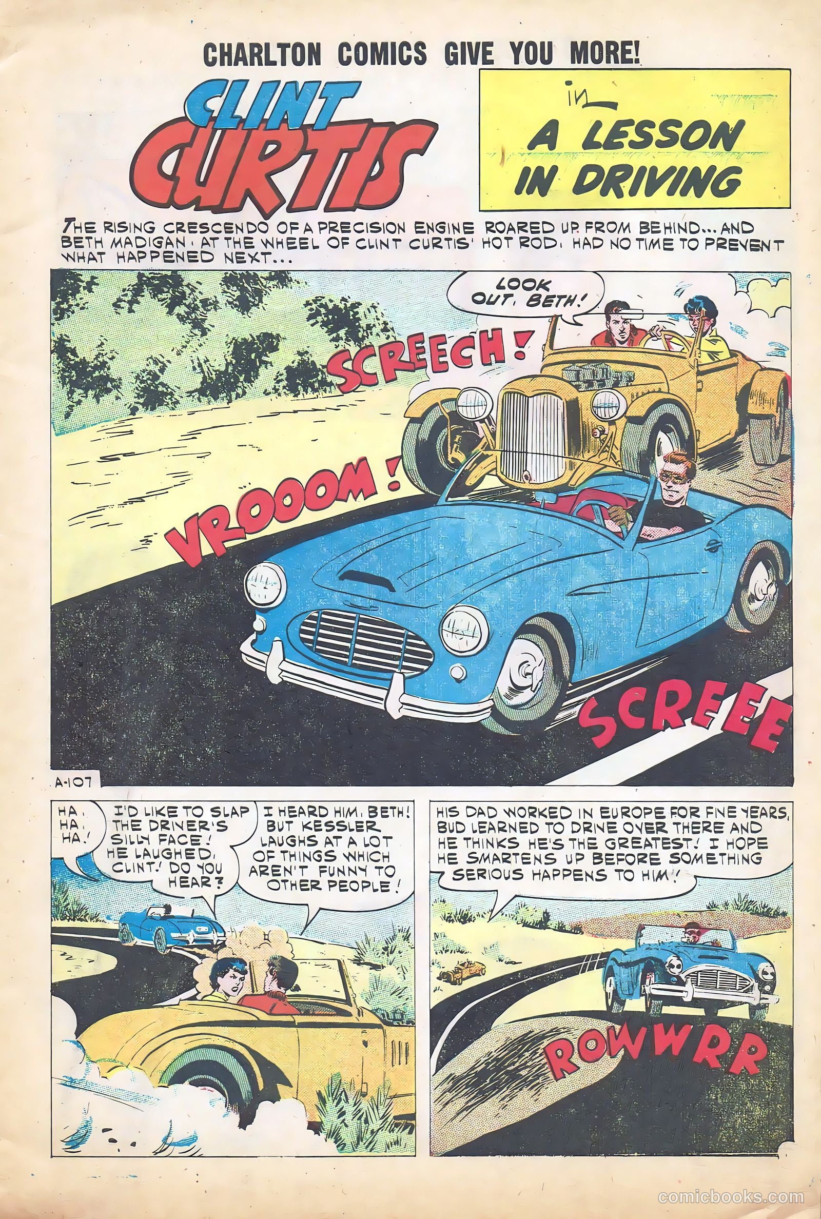 Hot Rods and Racing Cars #51 (1961) — page 3 of 36