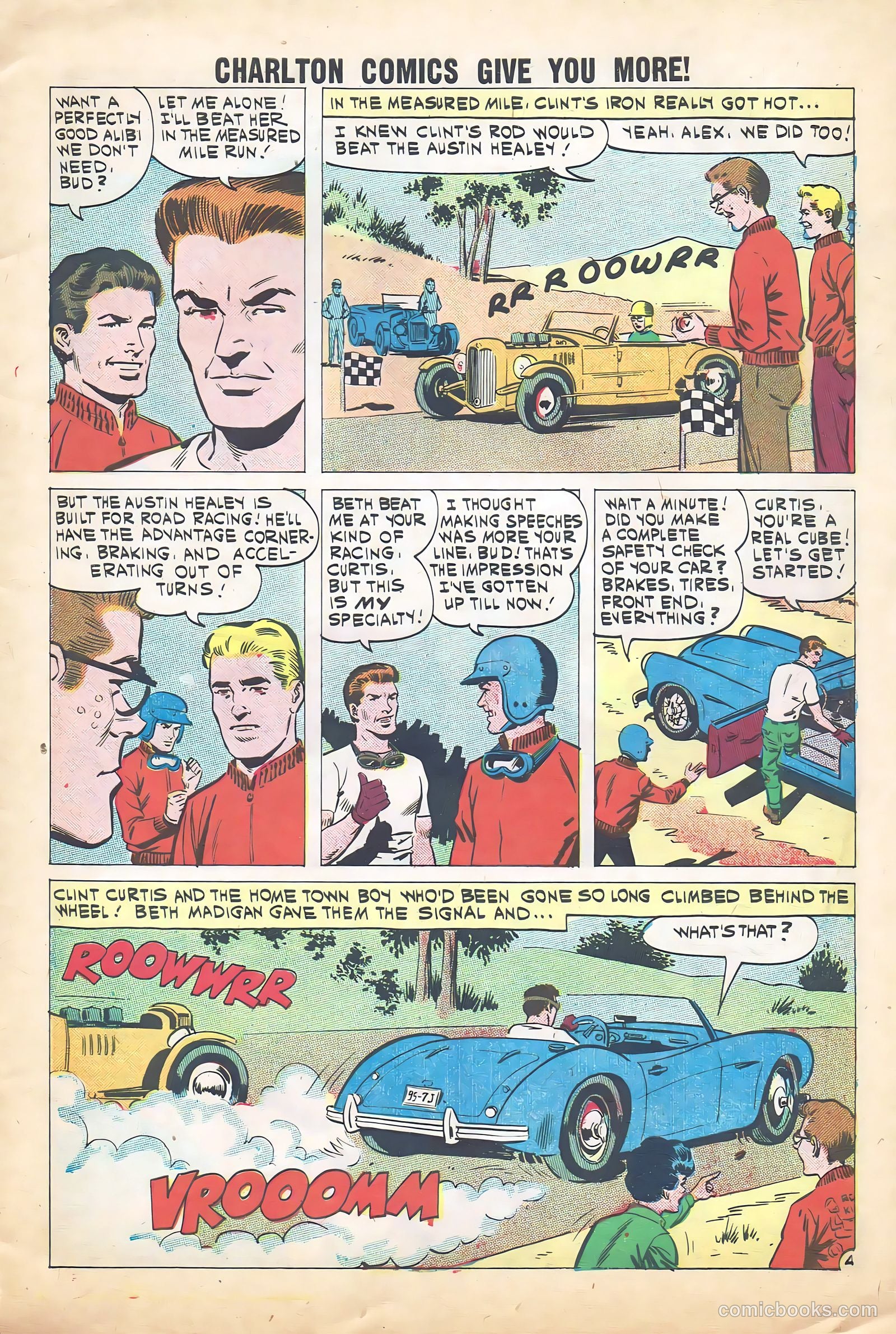 Hot Rods and Racing Cars #51 (1961) — page 7 of 36