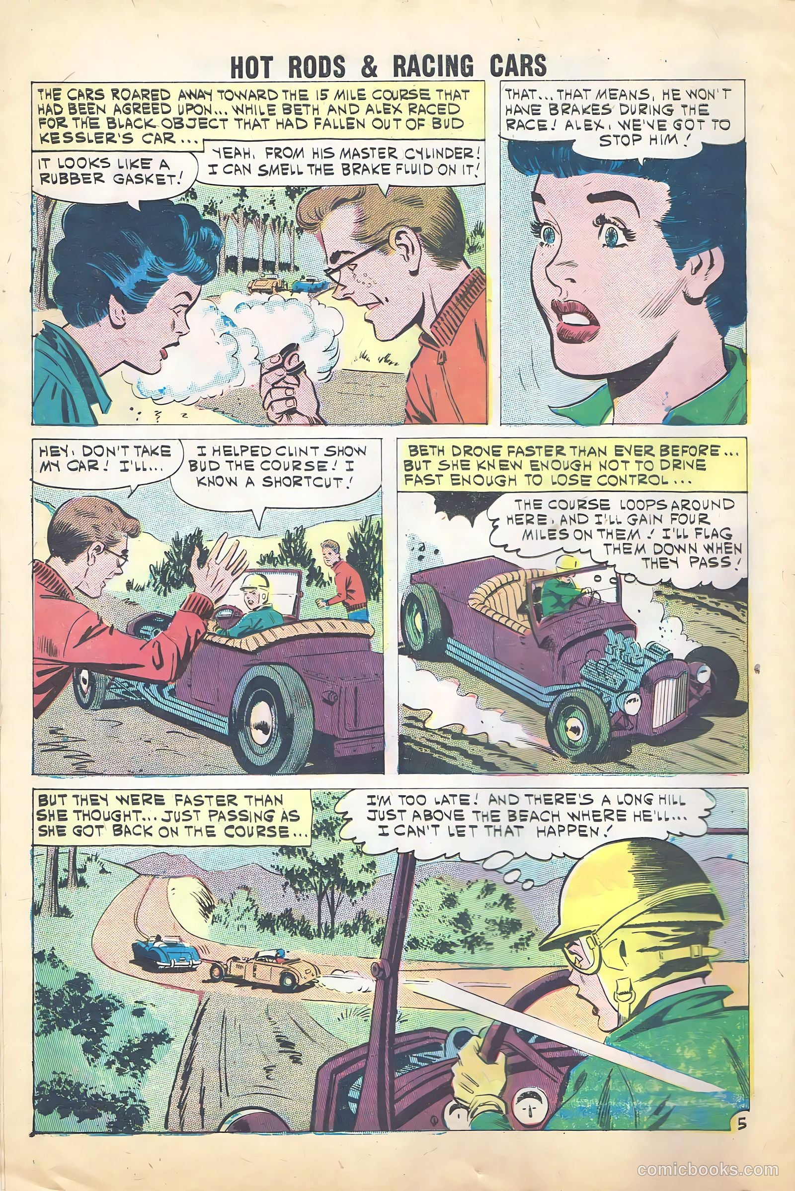 Hot Rods and Racing Cars #51 (1961) — page 8 of 36